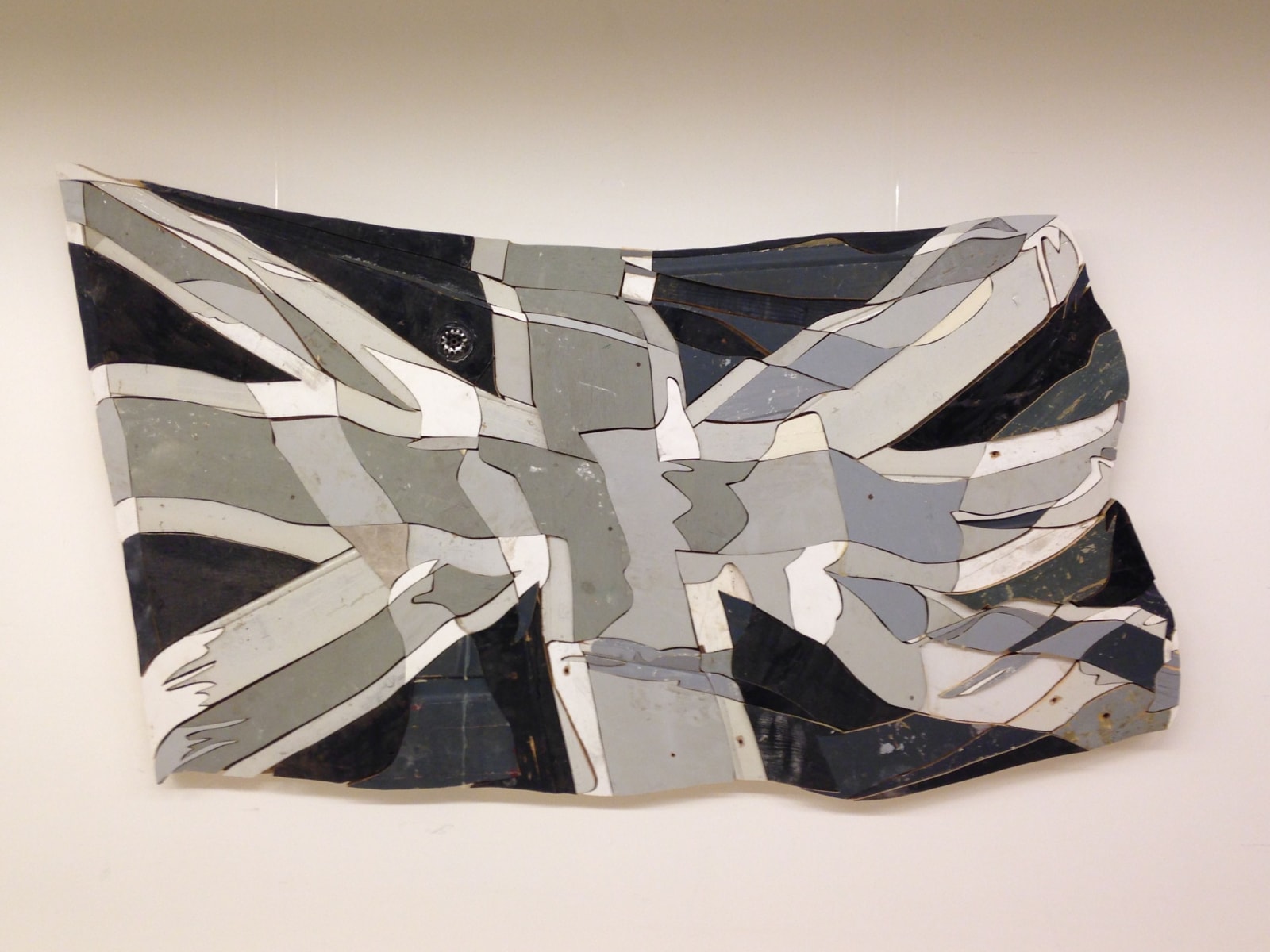Diederick Kraaijeveld, Waving Flags 3 (Bleached - Black & White)
