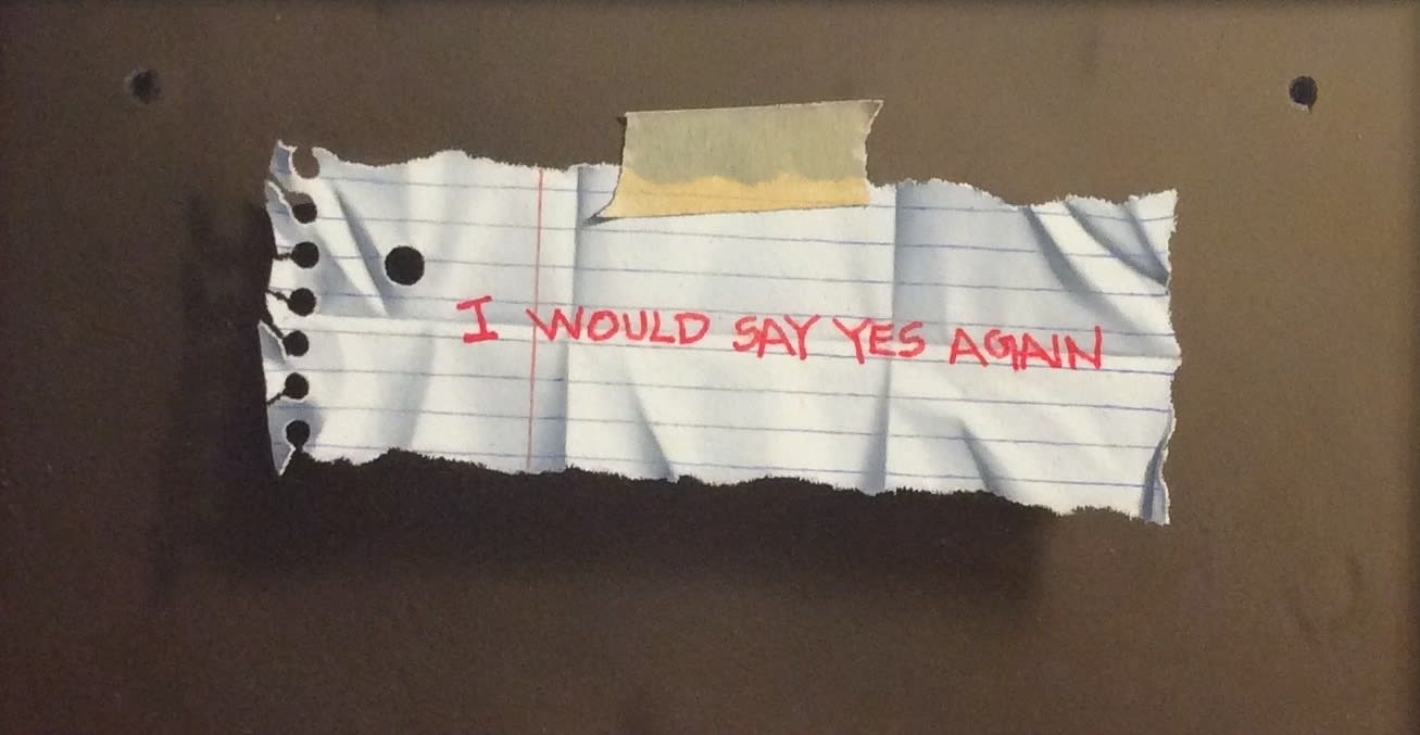 Otto Duecker, I Would Say Yes Again