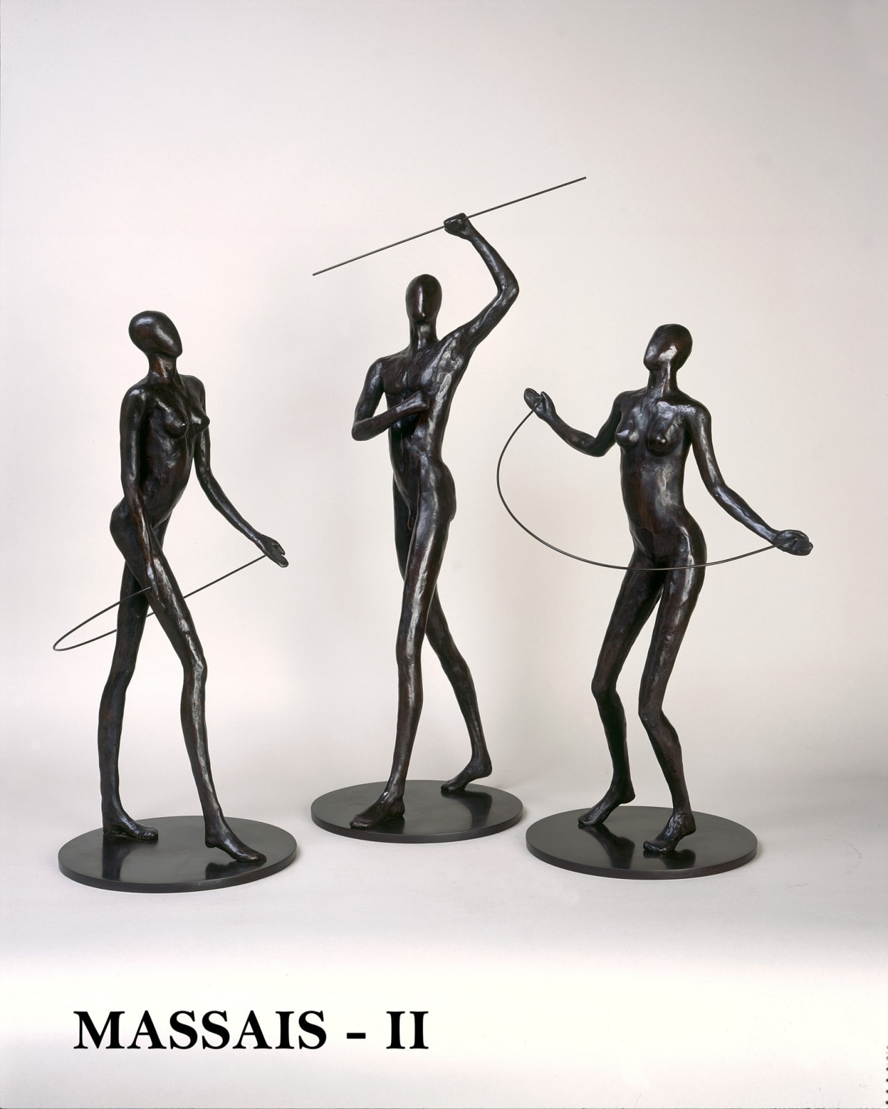 Caroline D'Andlau Hombourg, A Group of Massais Warriors