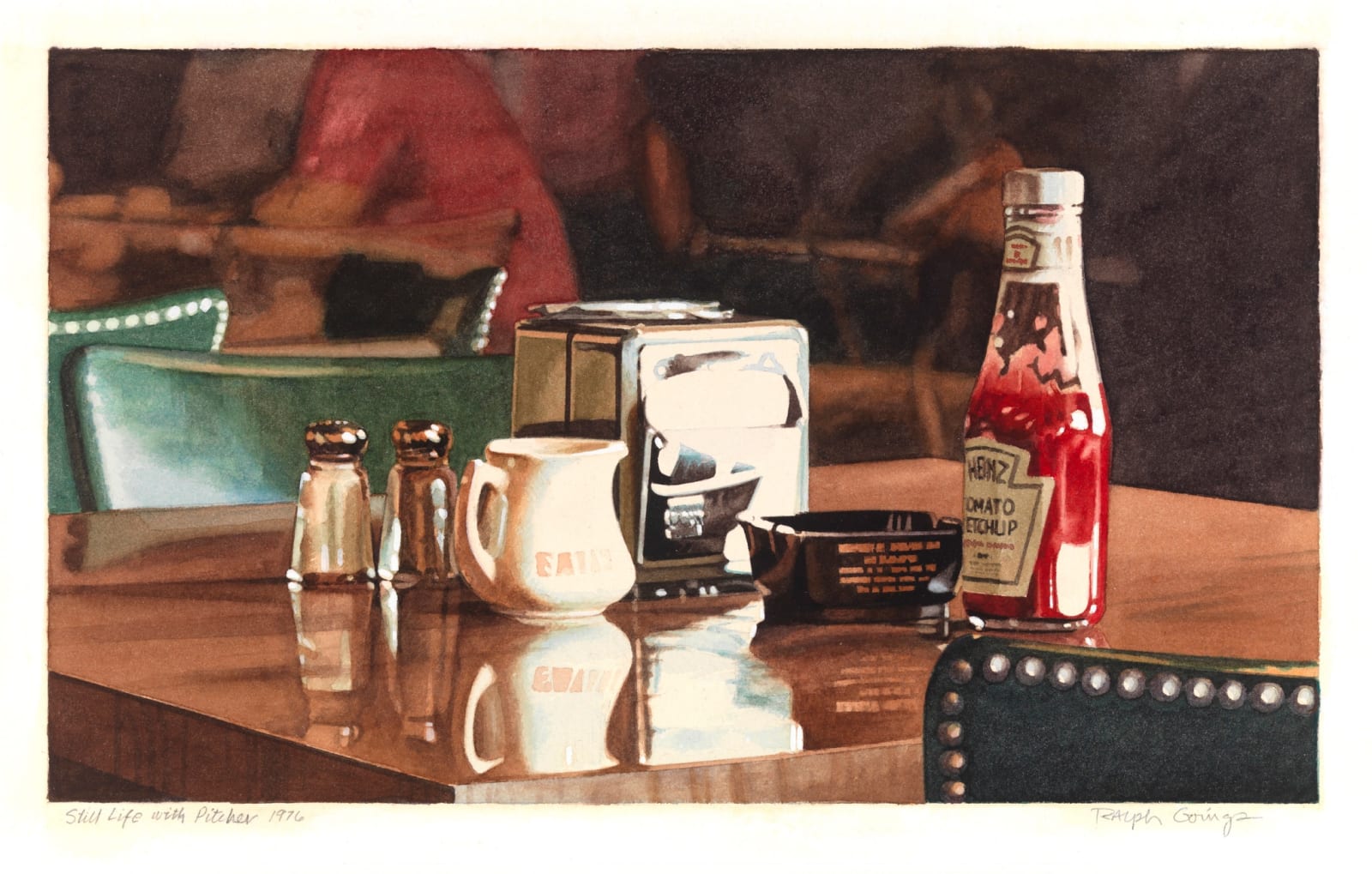 Ralph Goings, Still Life with Pitcher, 1976