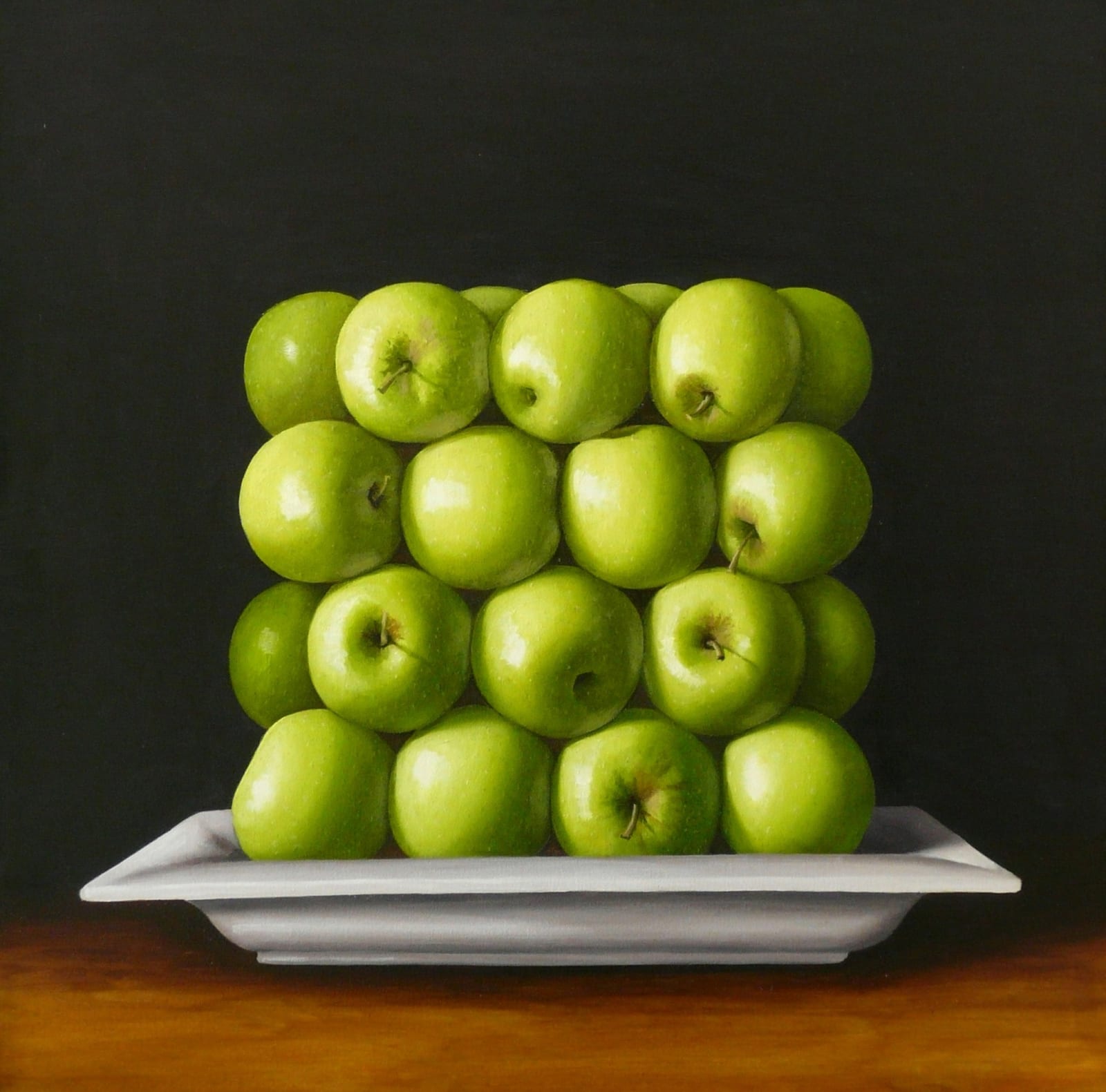 Antonia Williams, Square green Apples