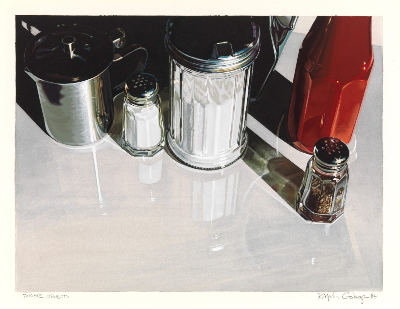 Ralph Goings, Diner Objects, 1984