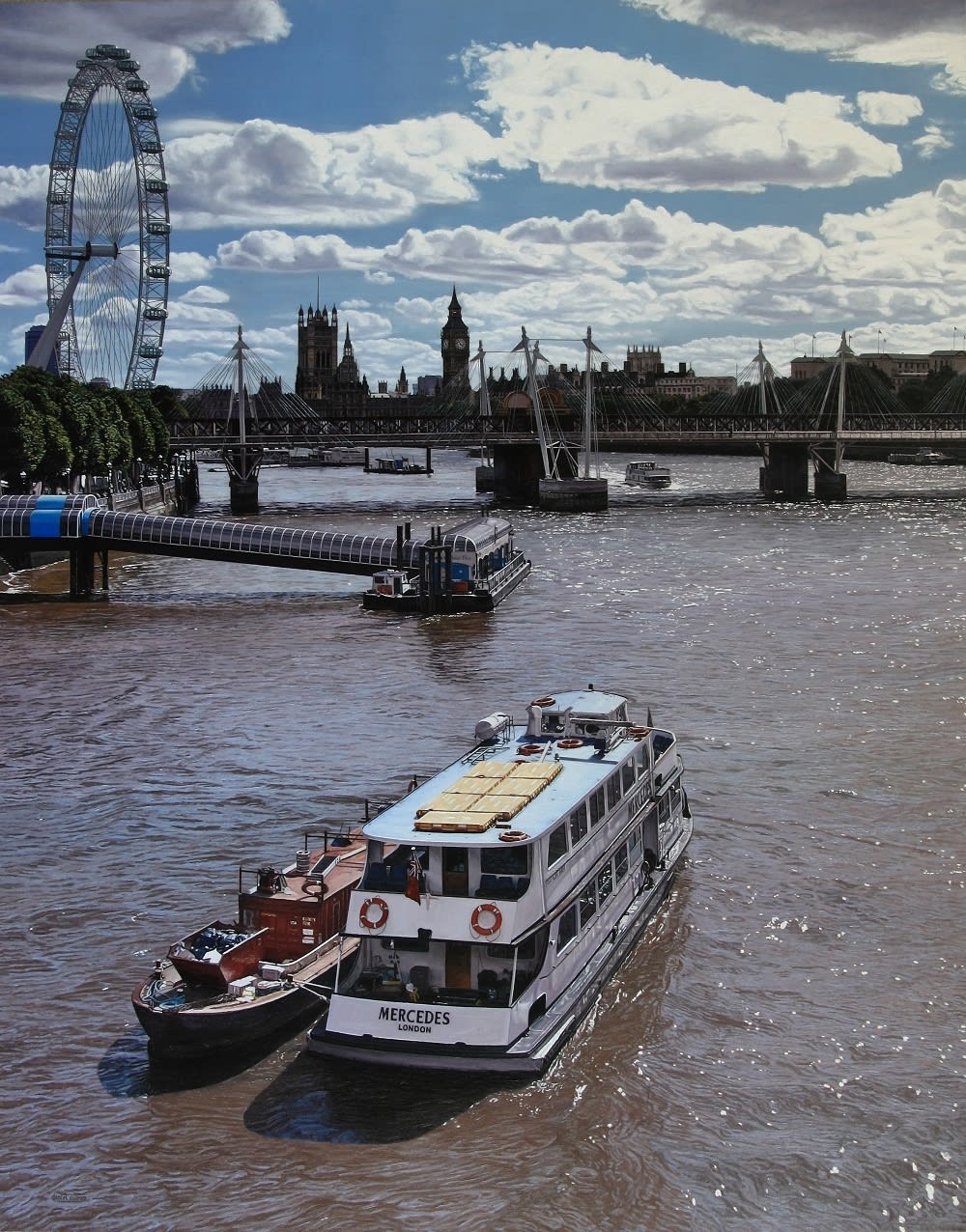 Daniel Cuervo, Mercedes - London