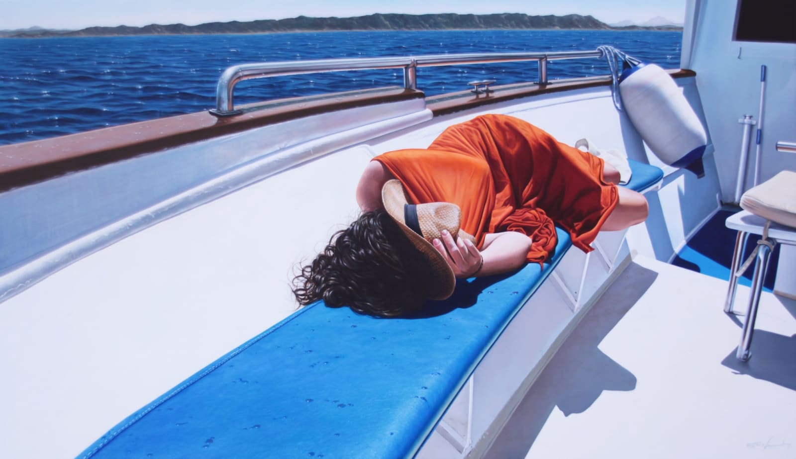 Gustavo Fernandes, Woman in a Boat