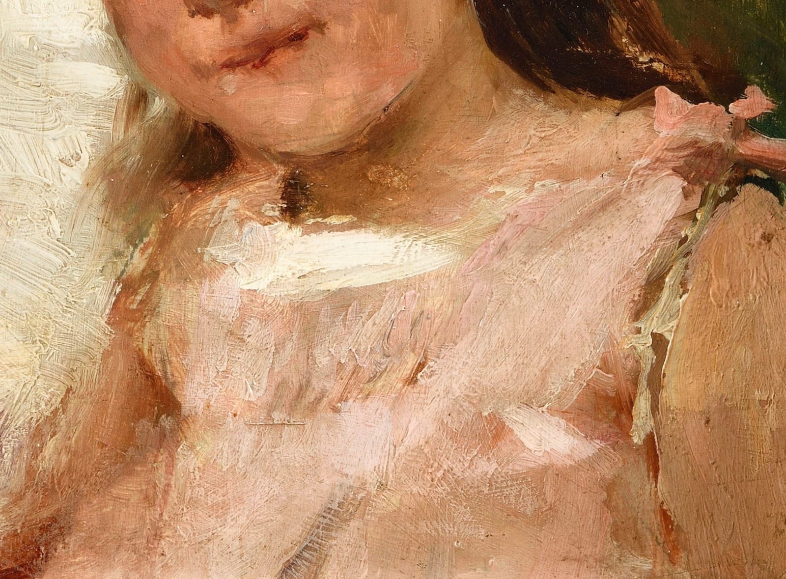 Impressionist School, second half of the 19th century, Portrait of Two Young Girls