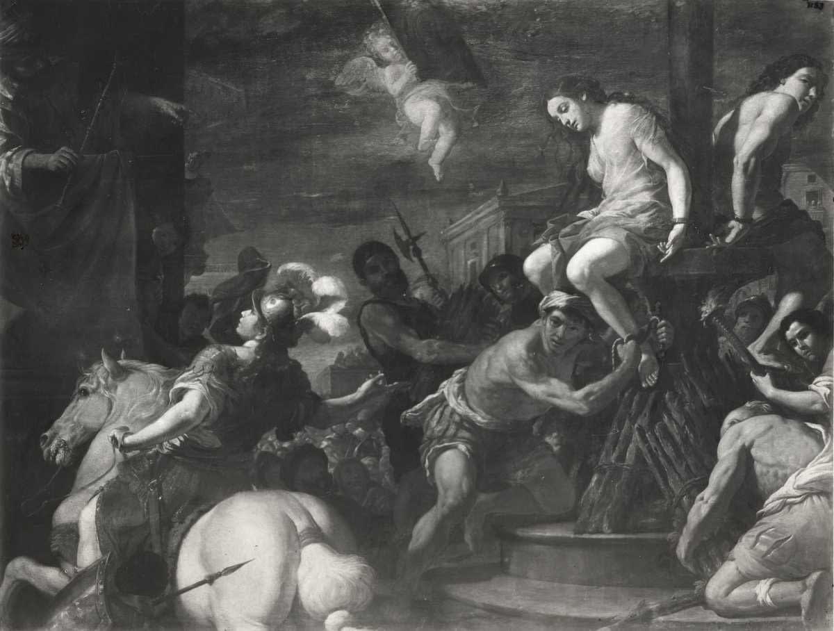 Mattia PRETI (Taverna 1613 - 1699 La Valetta), Andromeda