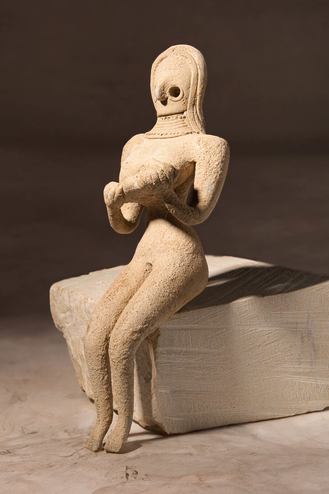 EARLY INDUS VALLEY CIVILIZATION (circa 3500 - 2800 BC), Mother Goddess Figurine, c. 3500 - 2800 BC