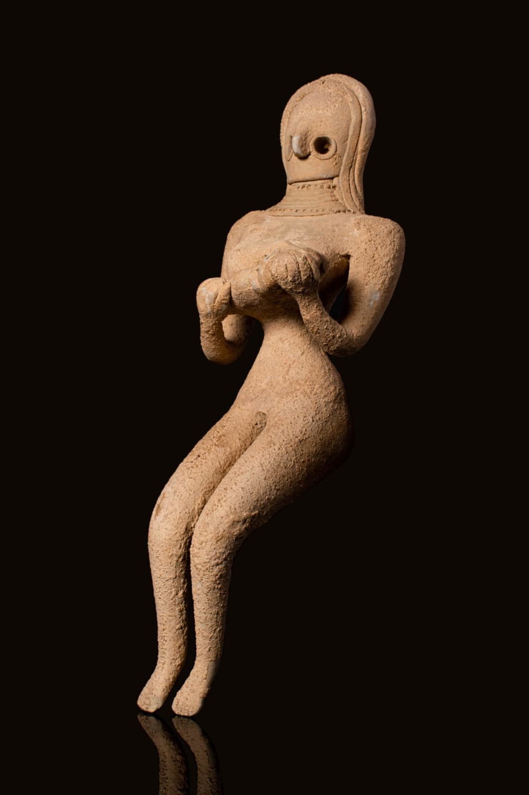EARLY INDUS VALLEY CIVILIZATION (circa 3500 - 2800 BC), Mother Goddess Figurine, c. 3500 - 2800 BC