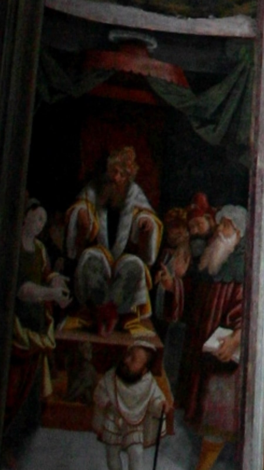 Italian School, 17th century, Study after Bernardino Lanino frescos in St Caterina, Milano