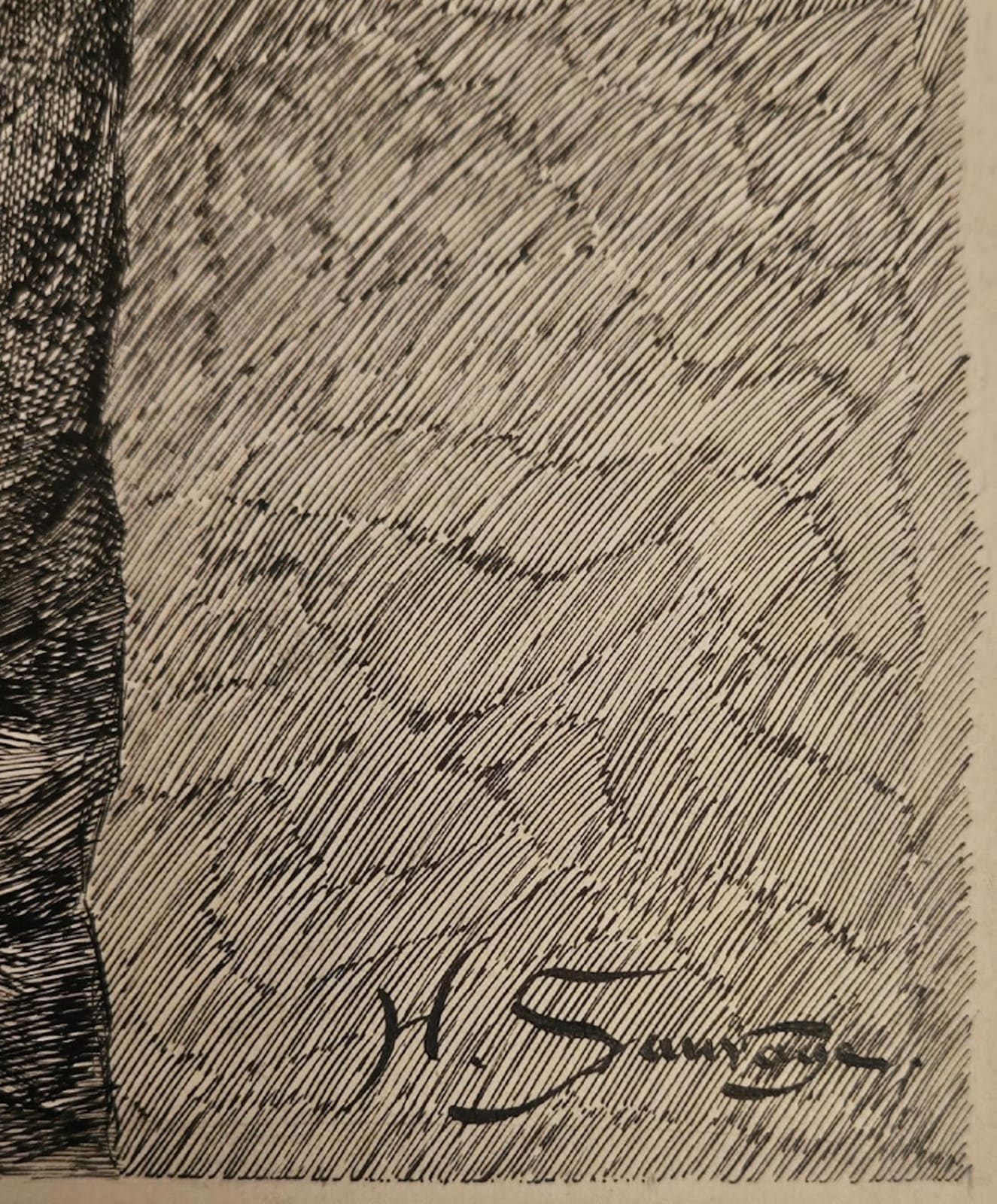 Henri-Charles SAUVAGE (Blois, 1853 – 1912), Portrait of Madame H. L, 1882