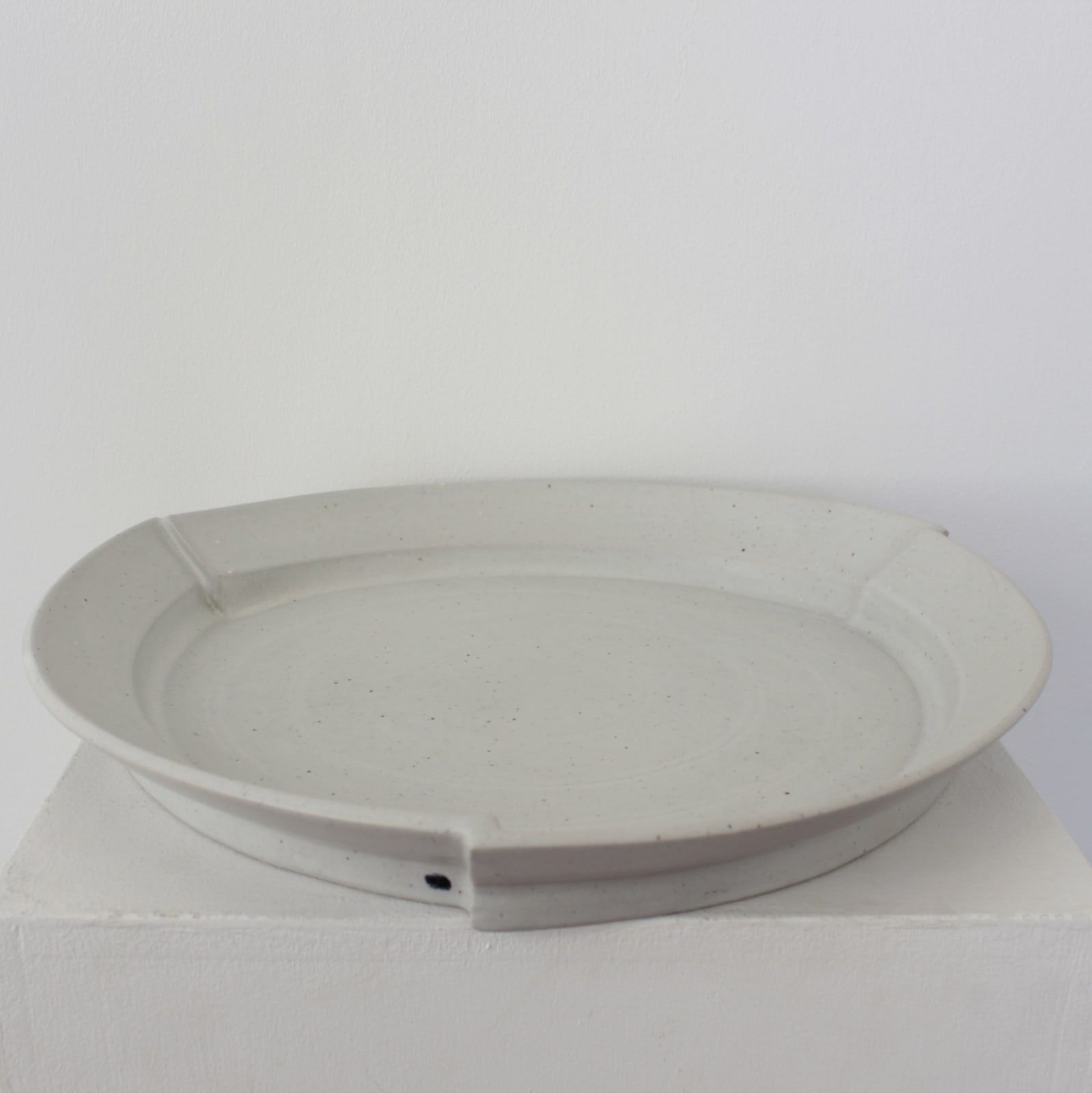 Carina Ciscato, Large Constructed Coloured Porcelain Dish, 2021