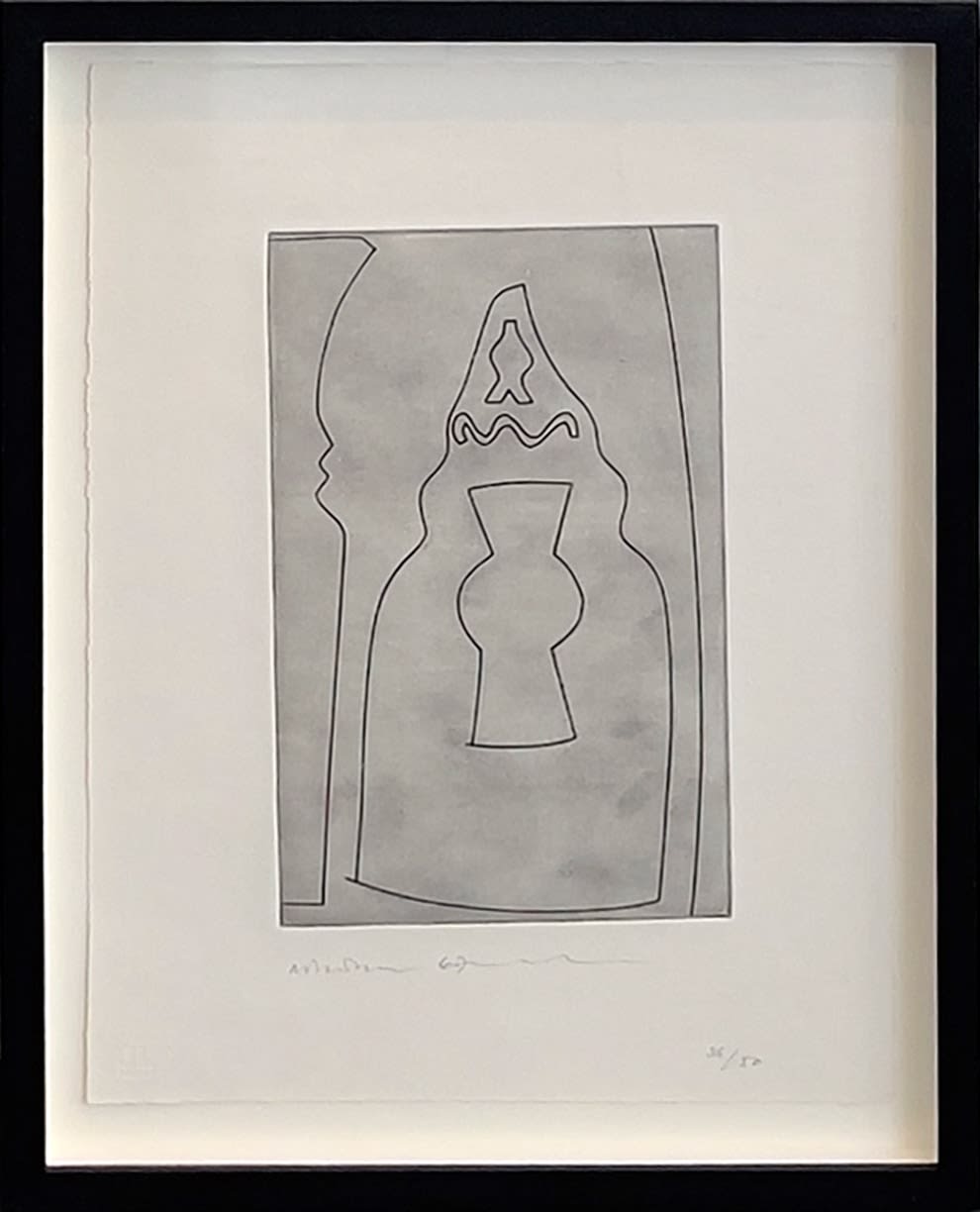 Ben Nicholson OM, Curled Turkish Form (Lafranca 66), 1967