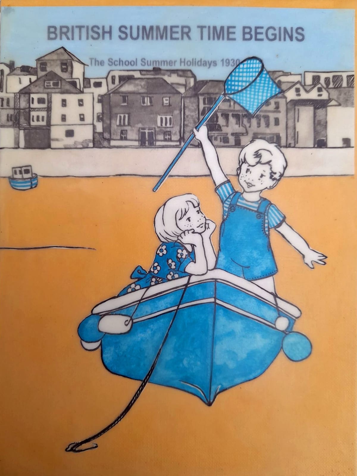 Ann WinderBoyle, British Summer Time Begins, 2022 Porthminster Gallery