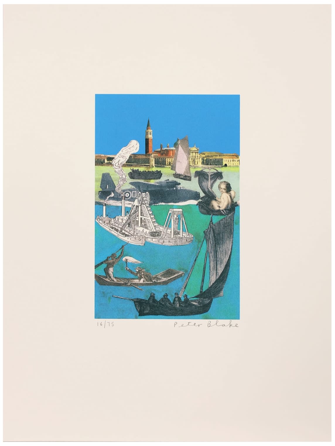 Peter Blake CBE RDI RA, Dredging, 2009