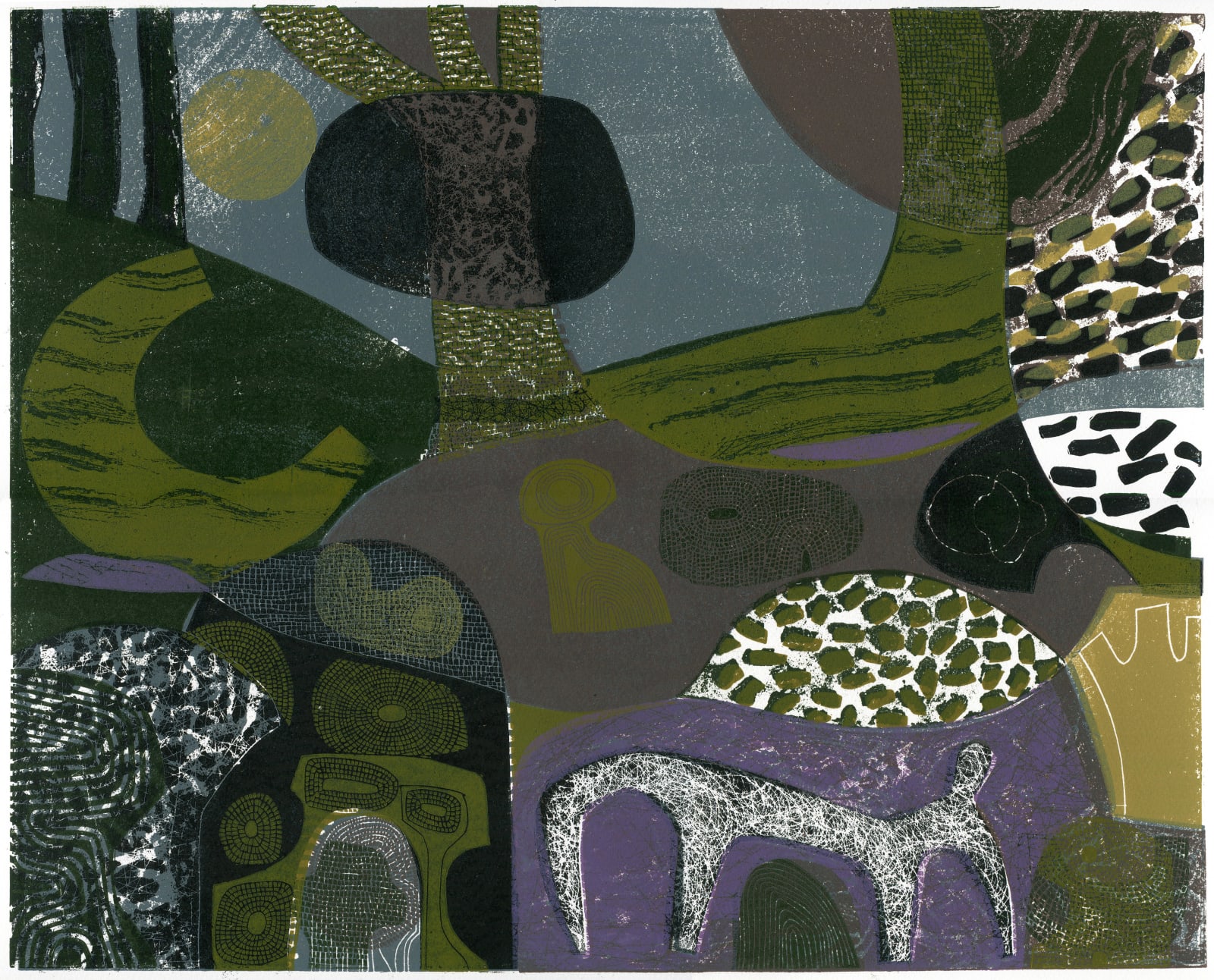 Melvyn Evans, The Evolution of Landscape II, 2022