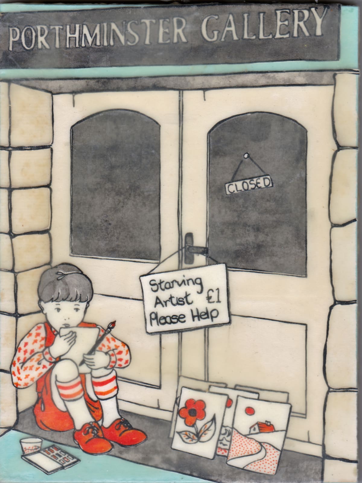 Ann Winder-Boyle, A Portrait of the Artist as a Young Man, 2018