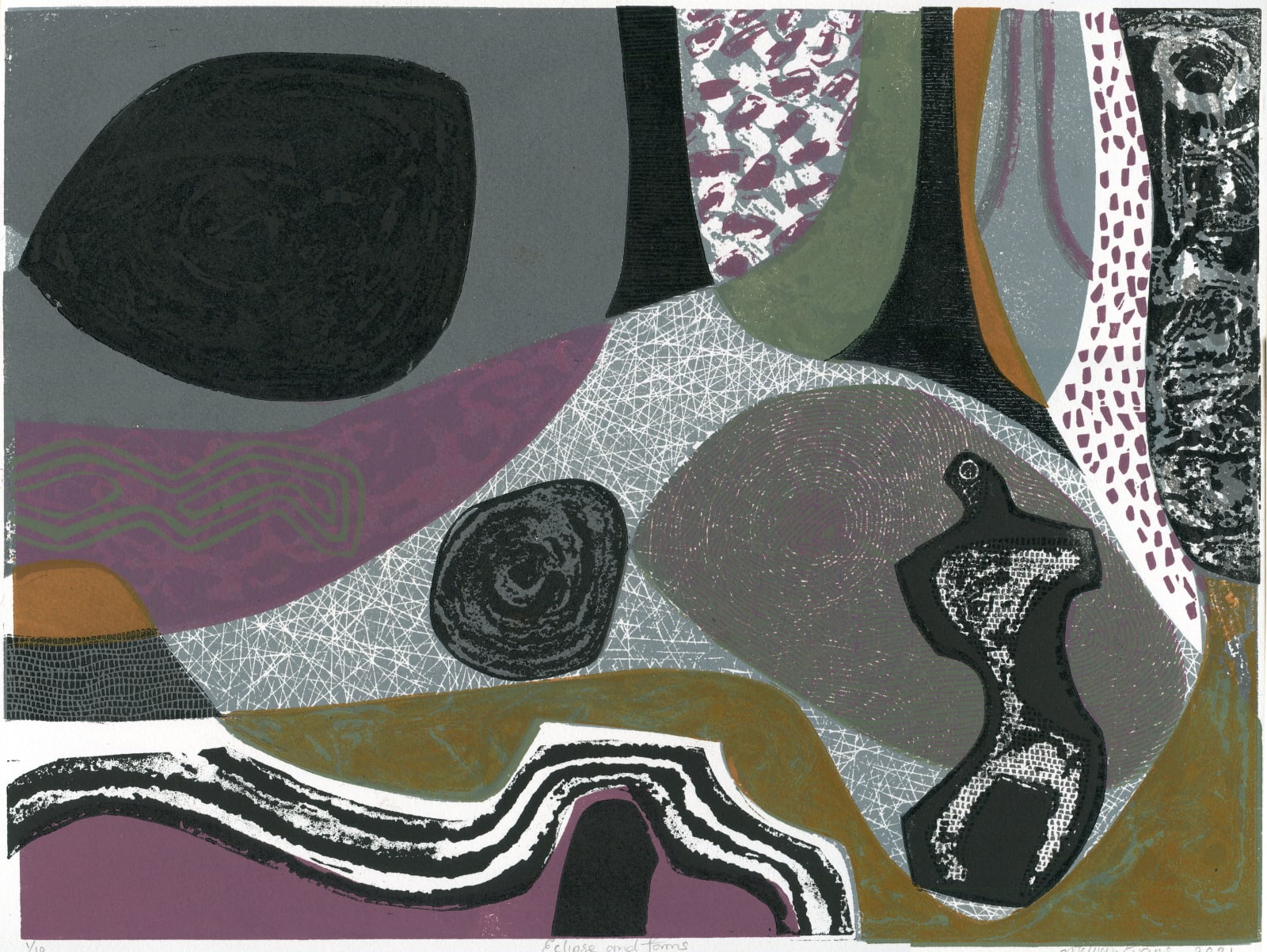 Melvyn Evans, Eclipse and Form, 2021