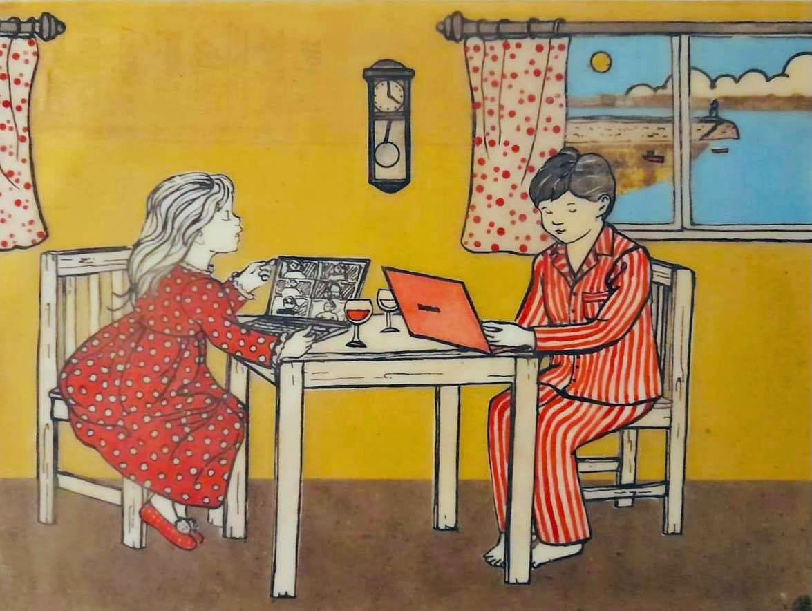 Ann Winder-Boyle, The Englishman's Holiday, 2021