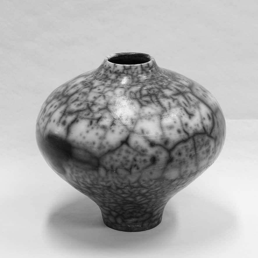 Nam Tran, Naked Raku Orb, 2018