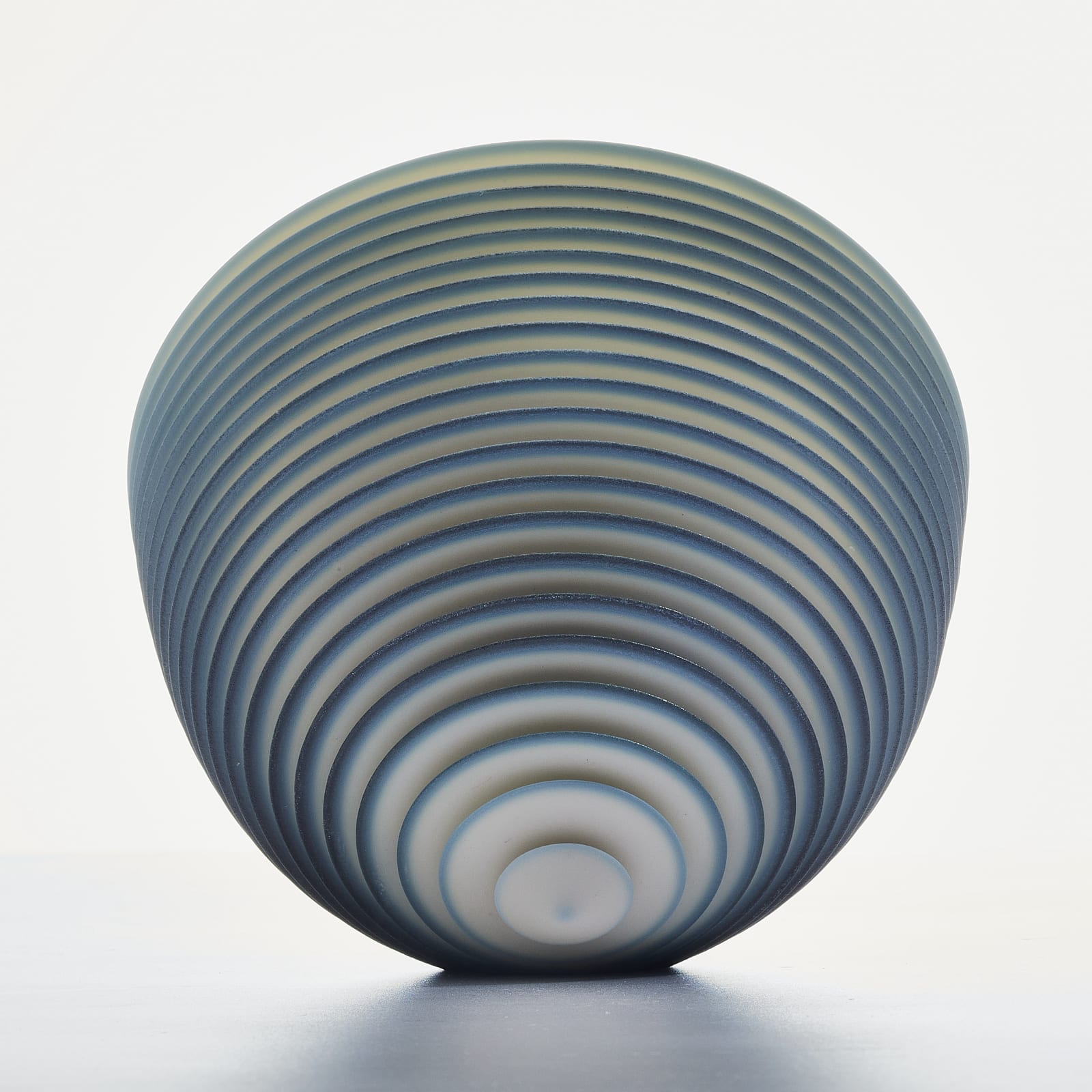 Nicholas Lees, Medium Teal Floating Bowl, 2021