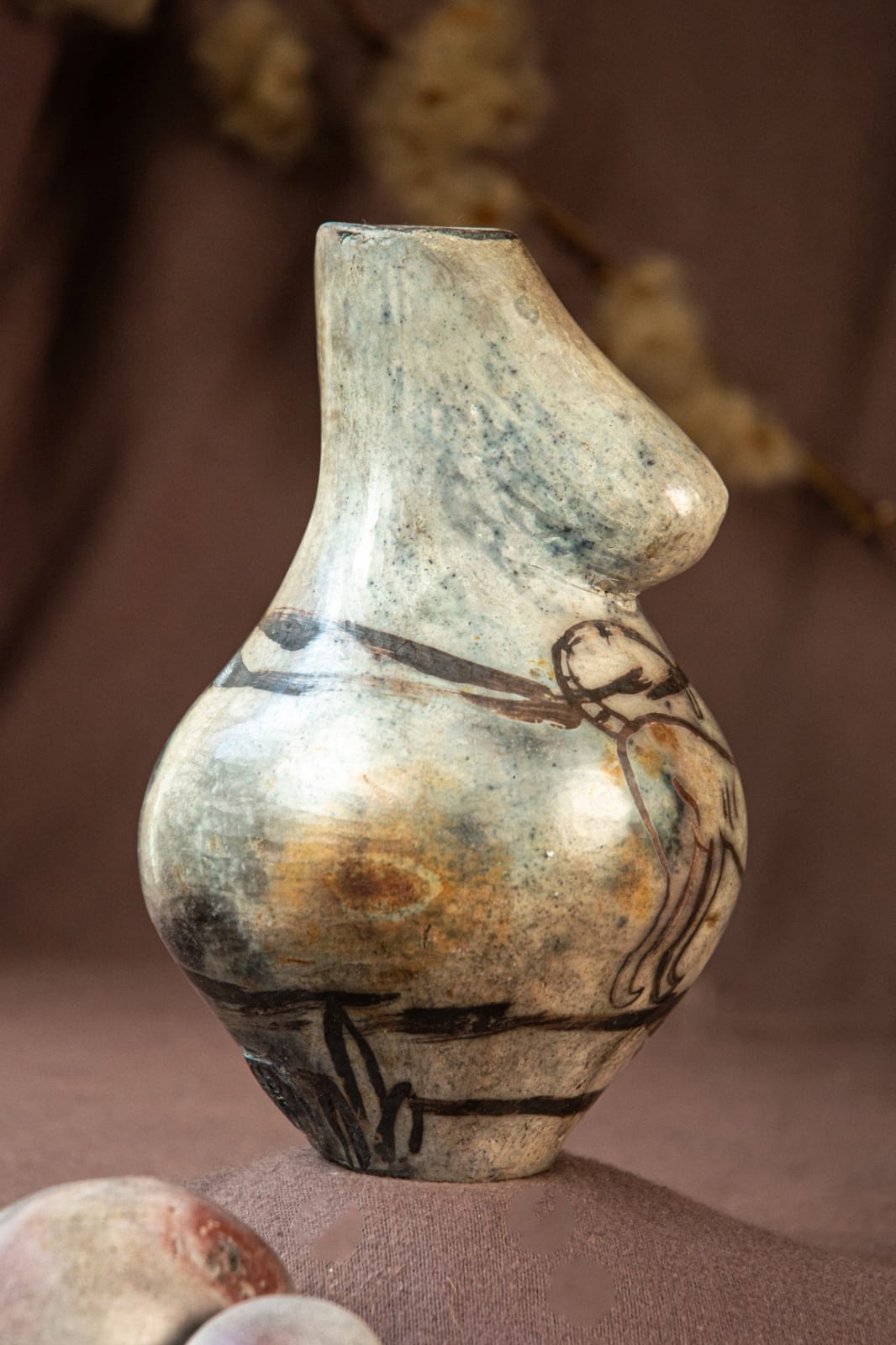Rhiannon Petrucci, 'Rebirth' Small and Plump Goddess Vessel, 2025