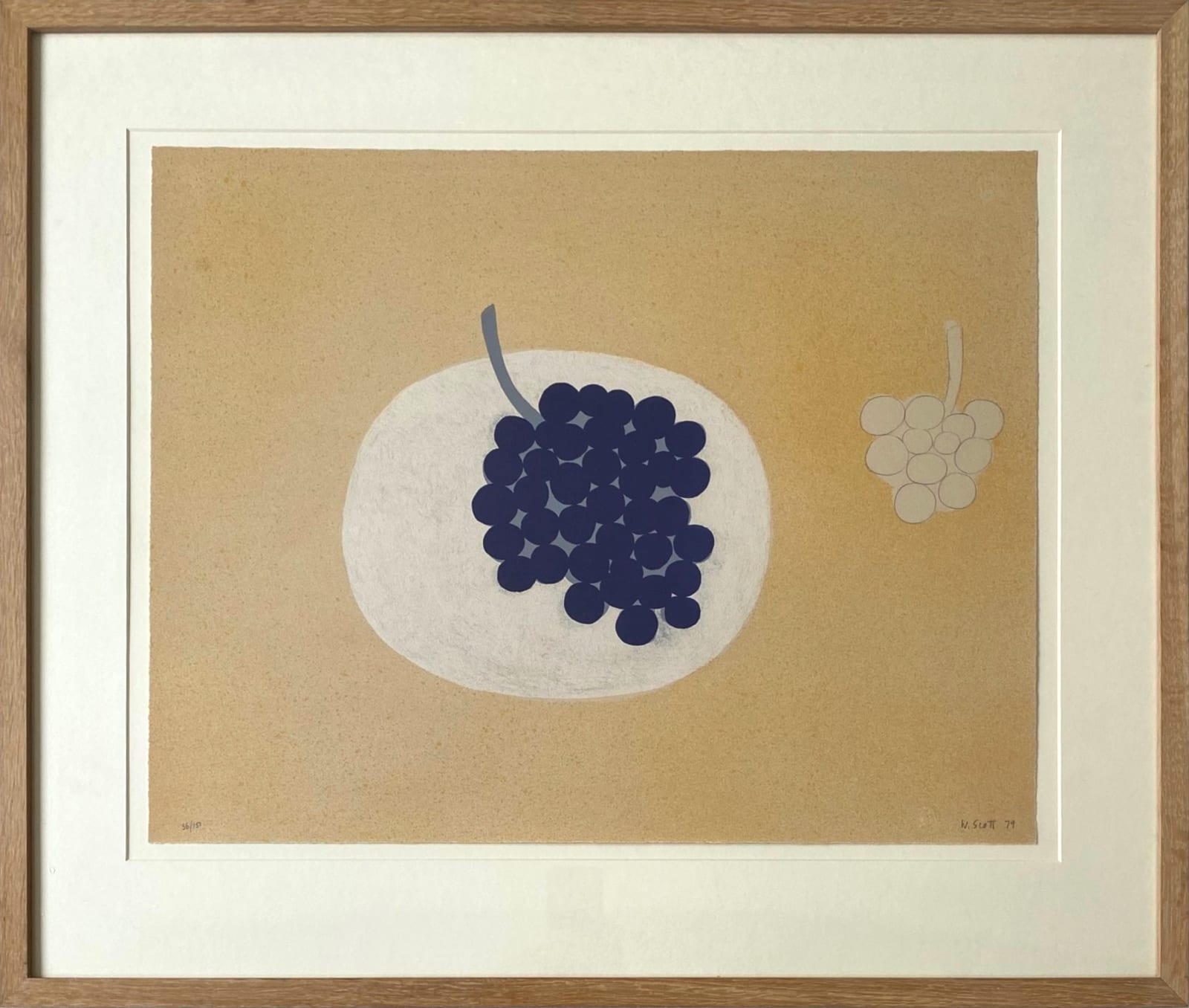 William Scott RA, Grapes, 1979