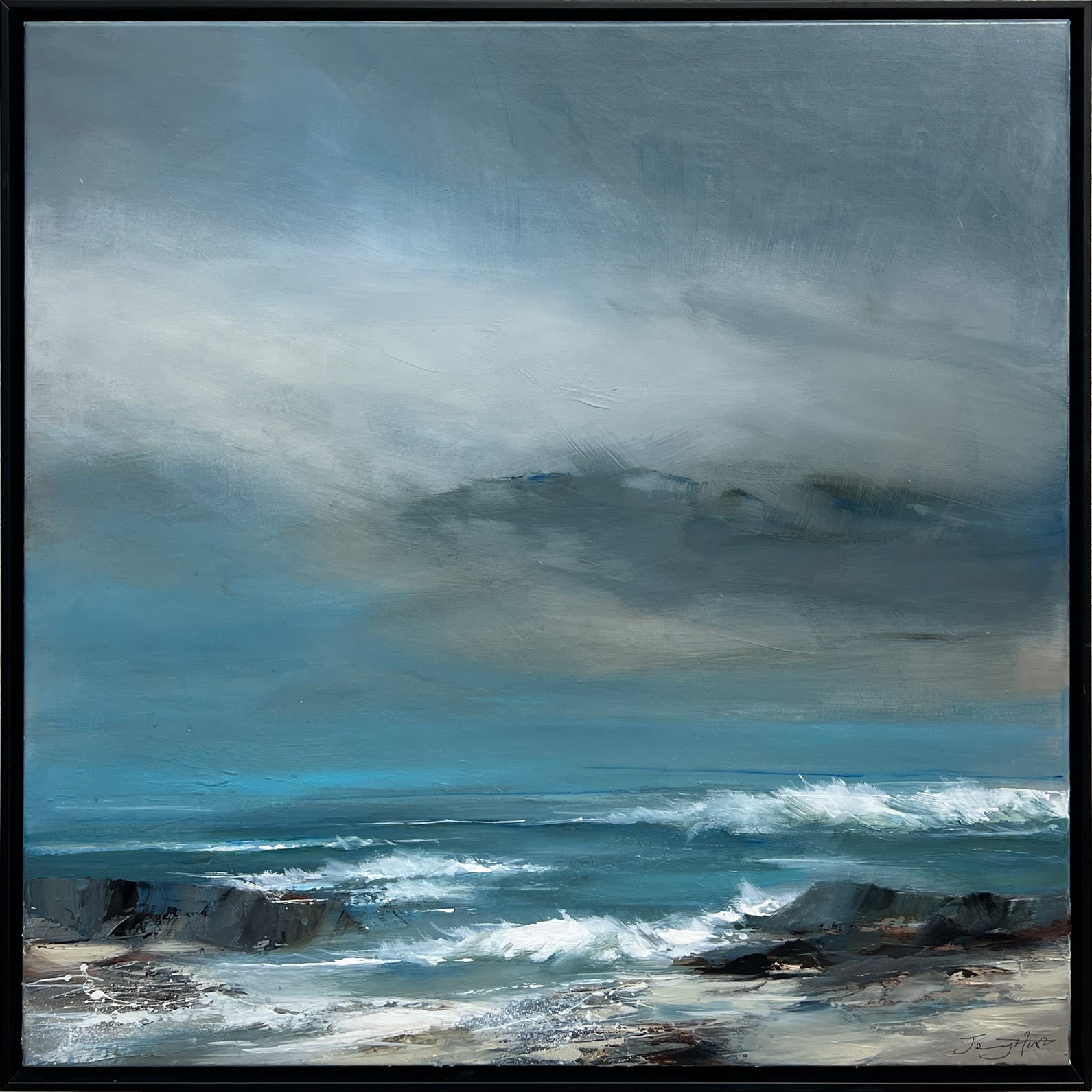 Jenny Hirst, Racing Tide, 2024