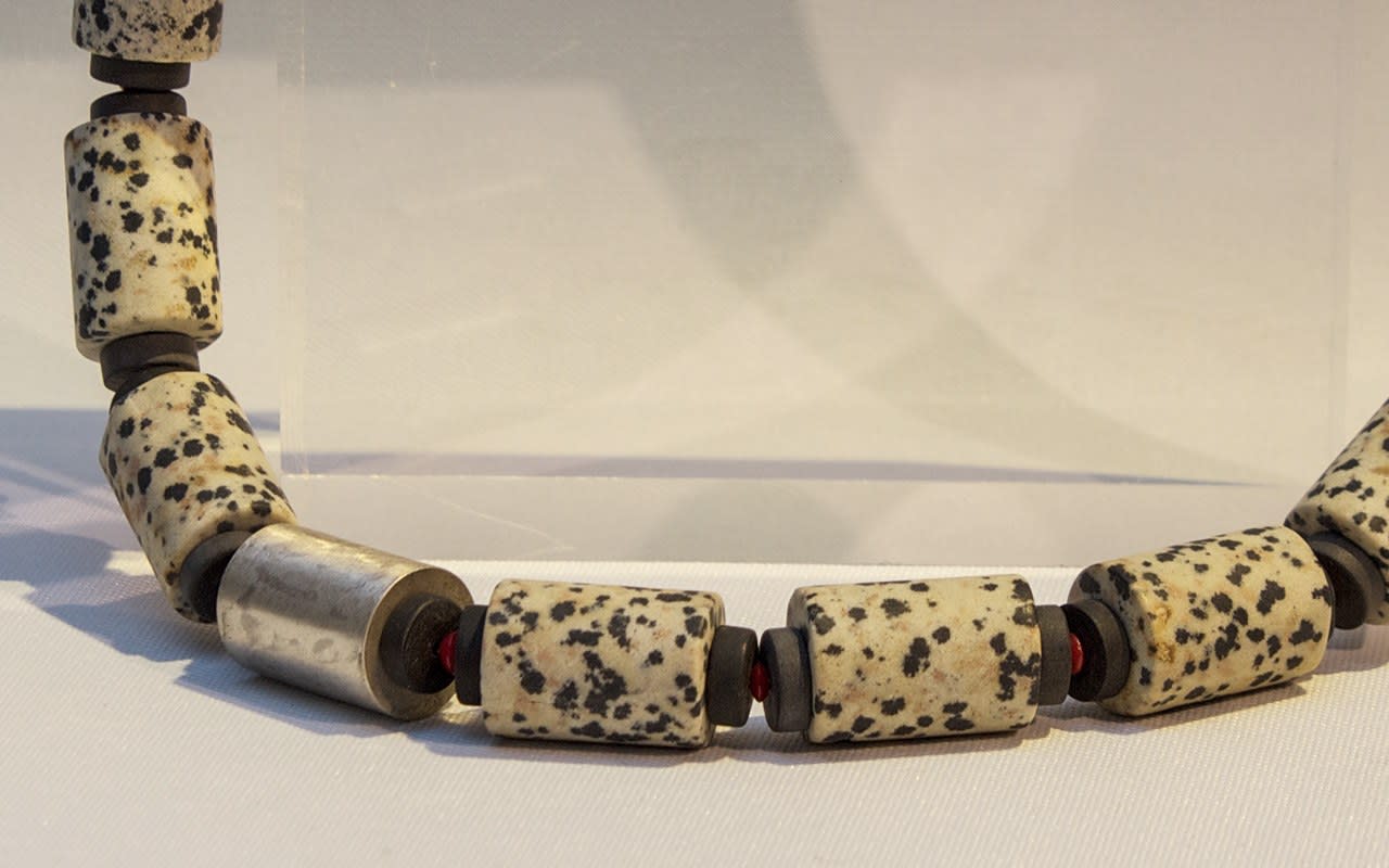 Roberta Hopkins, Dalmation Jasper Large Tubes, 2016