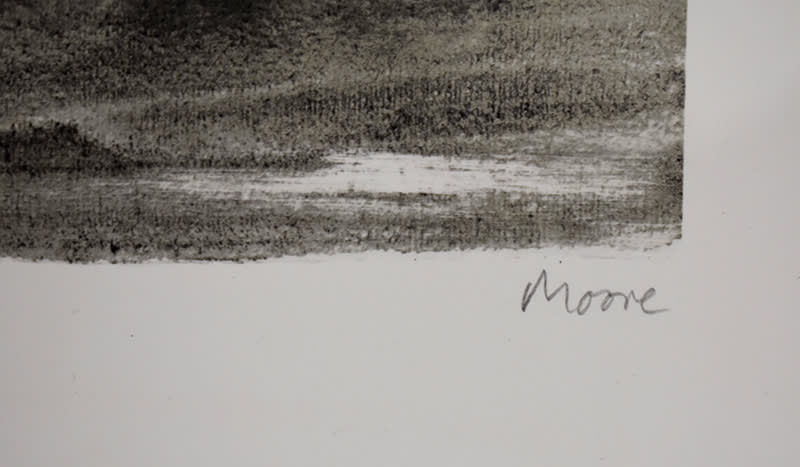 Henry Moore OM CH, Figures in Snow (Cramer, 428), 1976/77