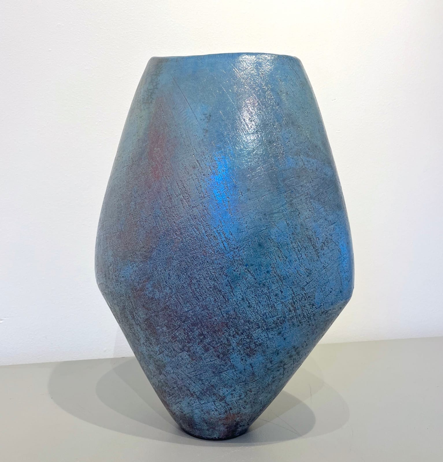 Stephen Murfitt, Angular Blue Vessel, 2023