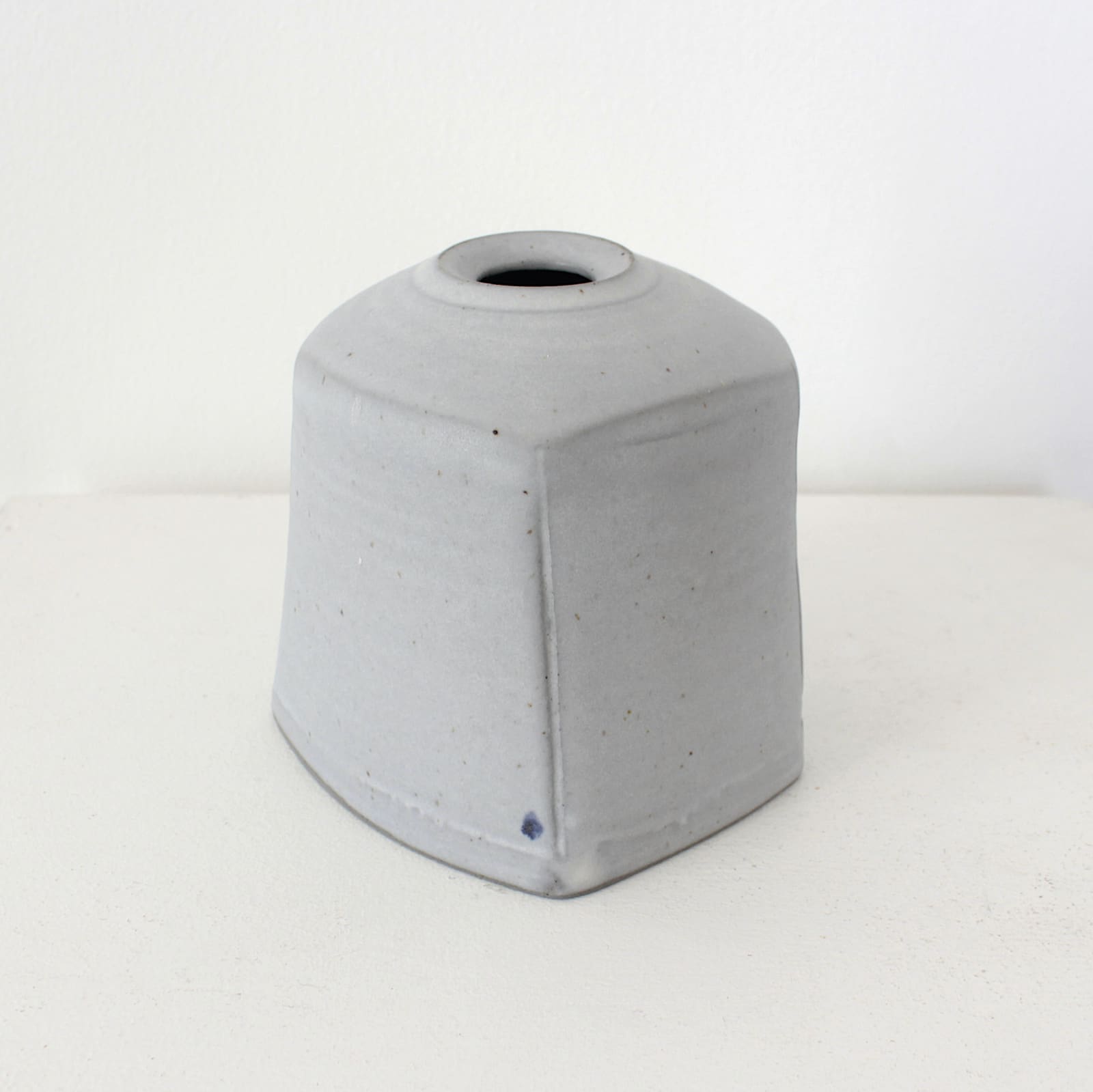 Carina Ciscato, Small Enclosed Constructed Coloured Porcelain Pot, 2021