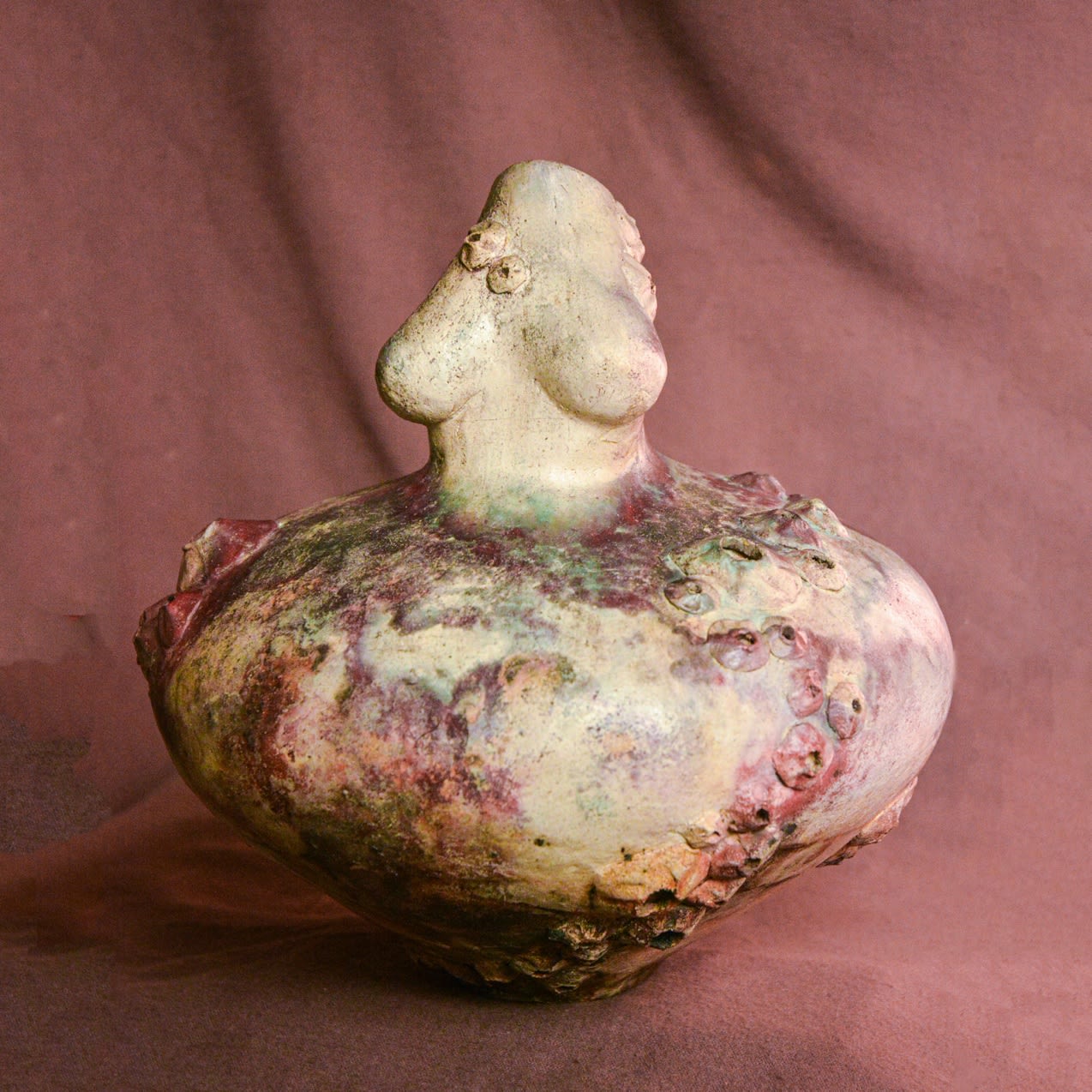 Rhiannon Petrucci, 'Pearl of the Ocean' Original Form Goddess Vessel, 2025