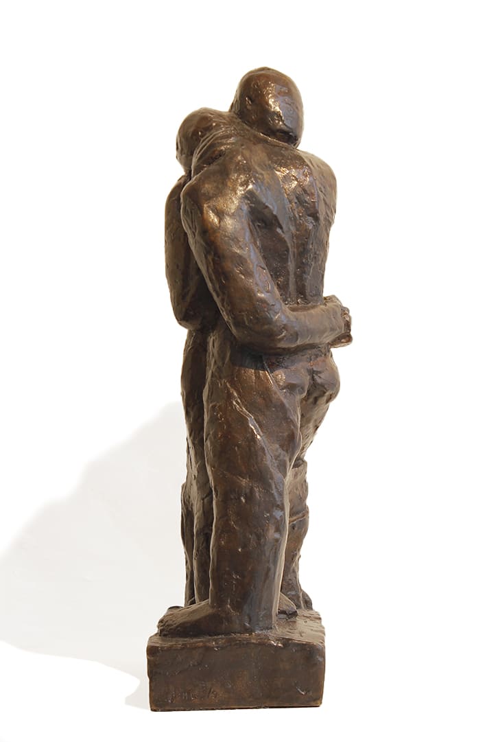 Margaret Lovell D.Litt. Hon FRBS RWA, The Couple, 1958