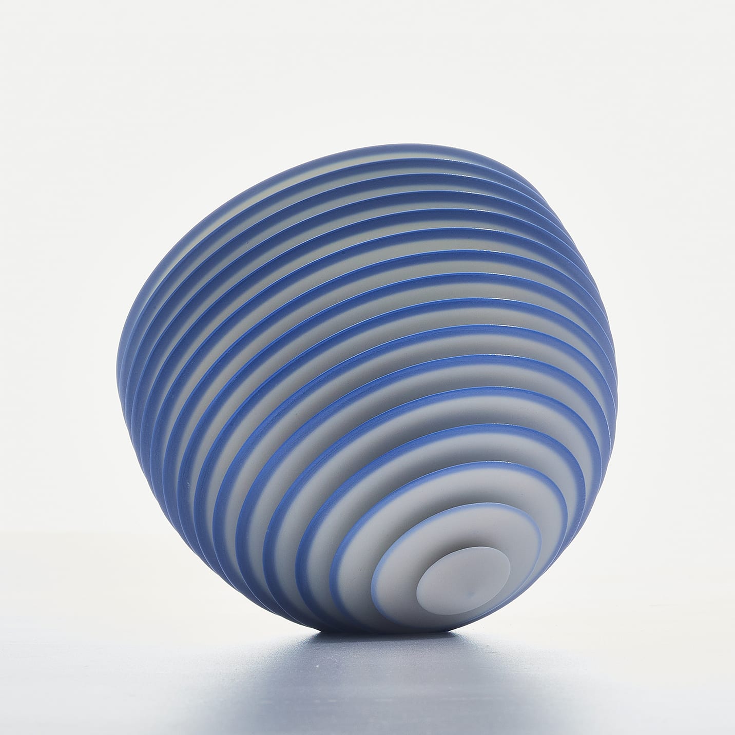 Nicholas Lees, Small Blue Floating Bowl, 2021