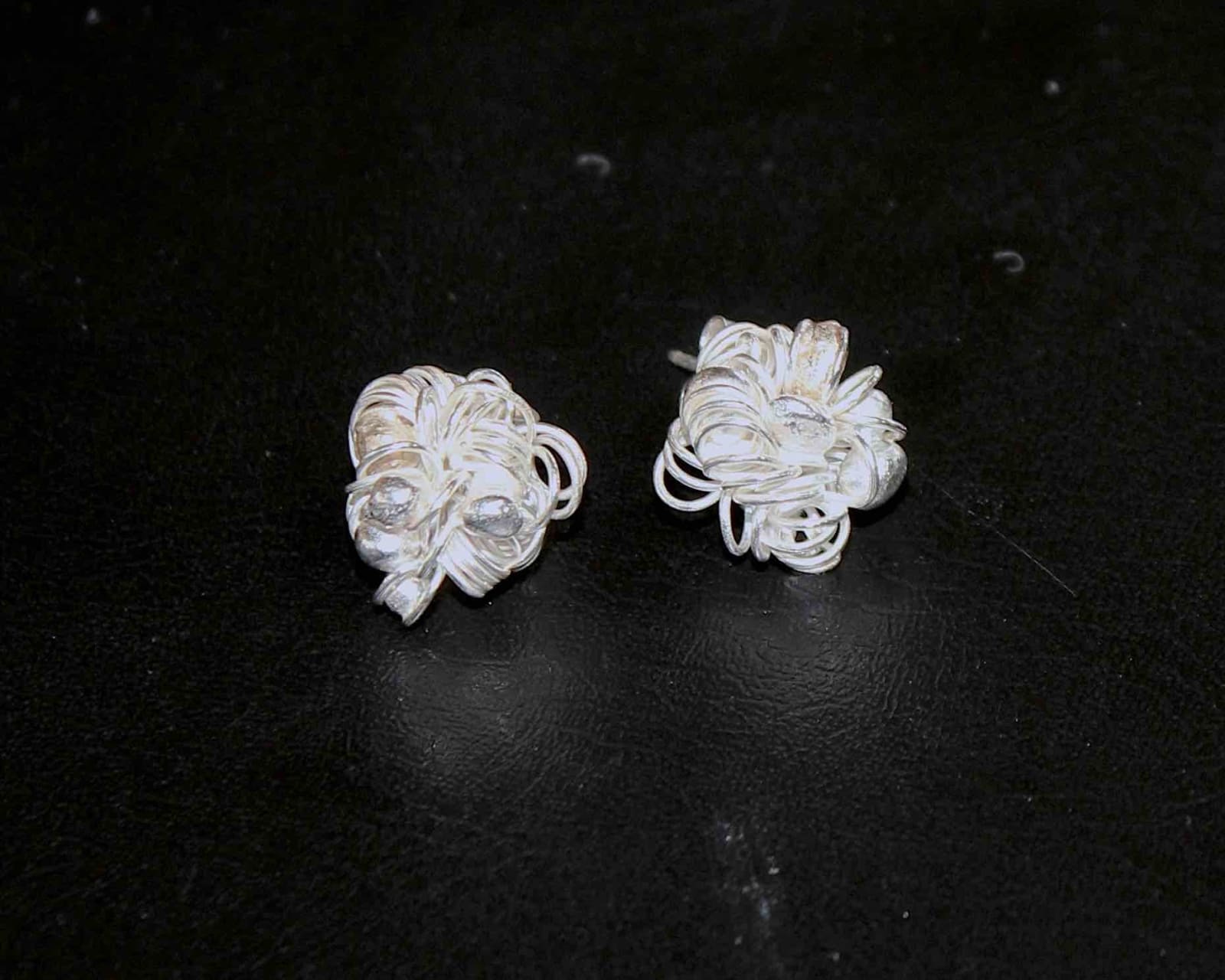 Lucy Coyne, Tangled Silver Studs, 2018
