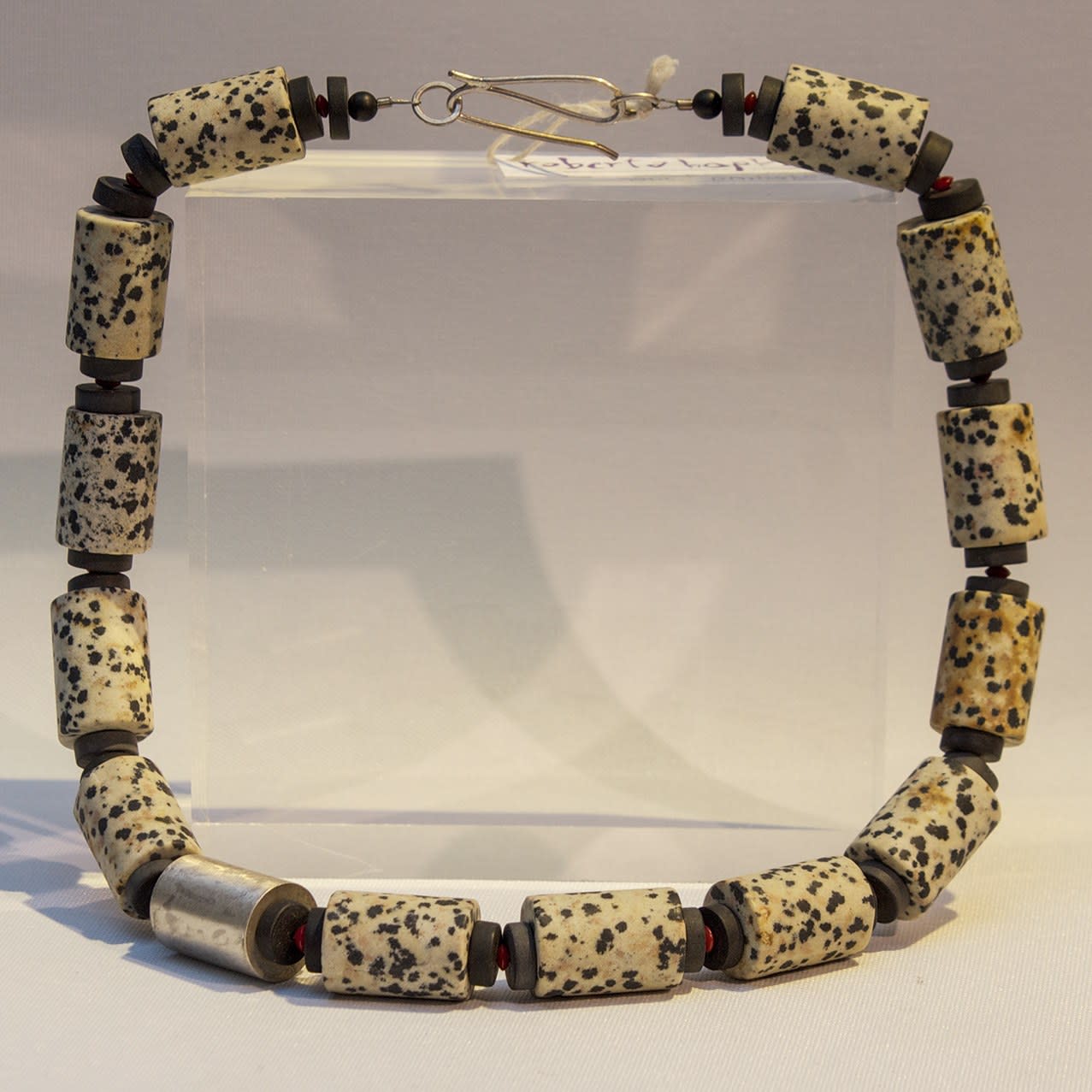 Roberta Hopkins, Dalmation Jasper Large Tubes, 2016