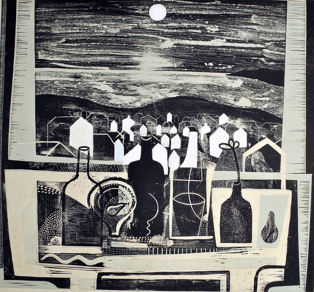 Trevor Price, Moonlight over the Bay, 2021