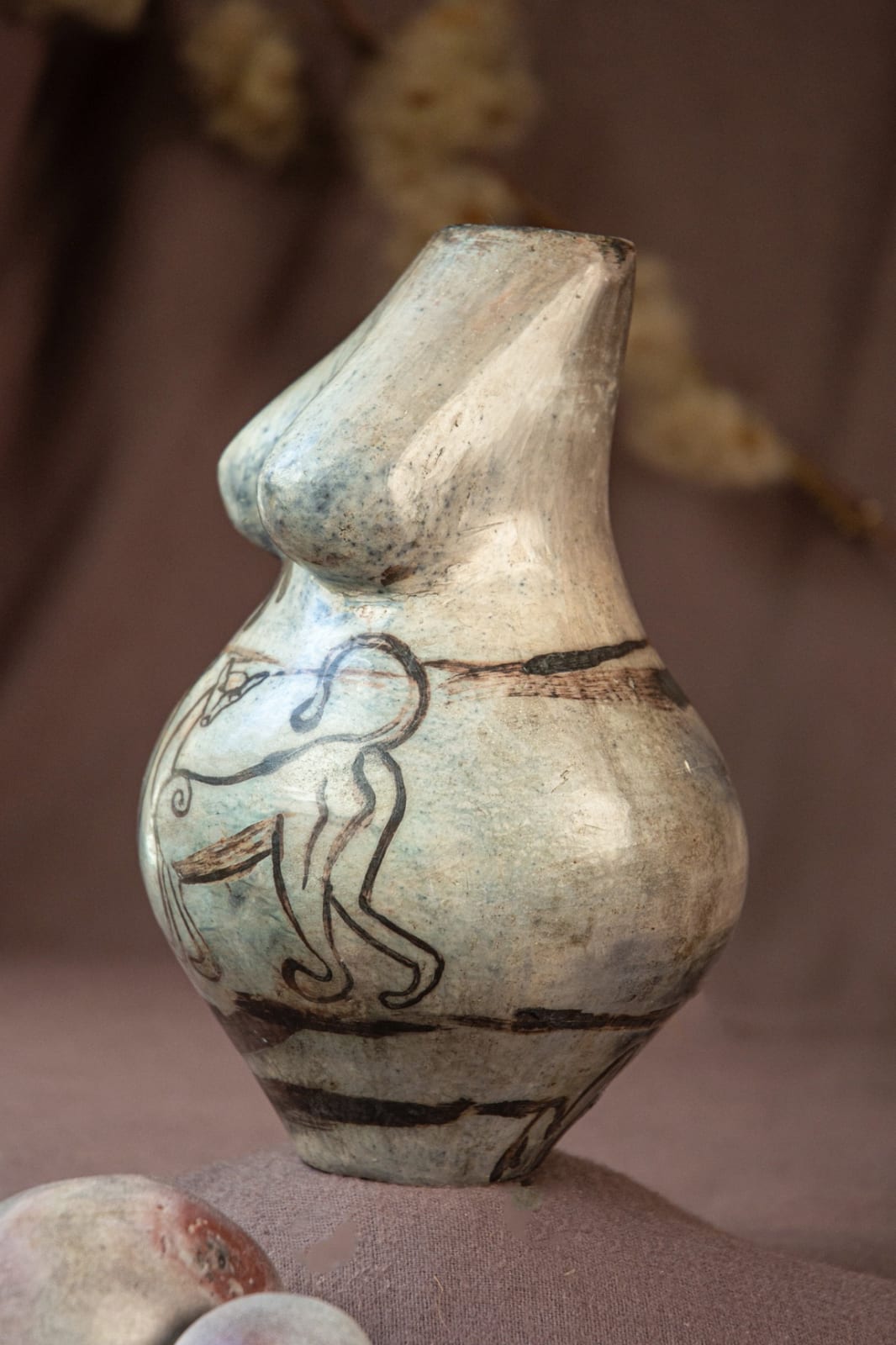 Rhiannon Petrucci, 'Rebirth' Small and Plump Goddess Vessel, 2025
