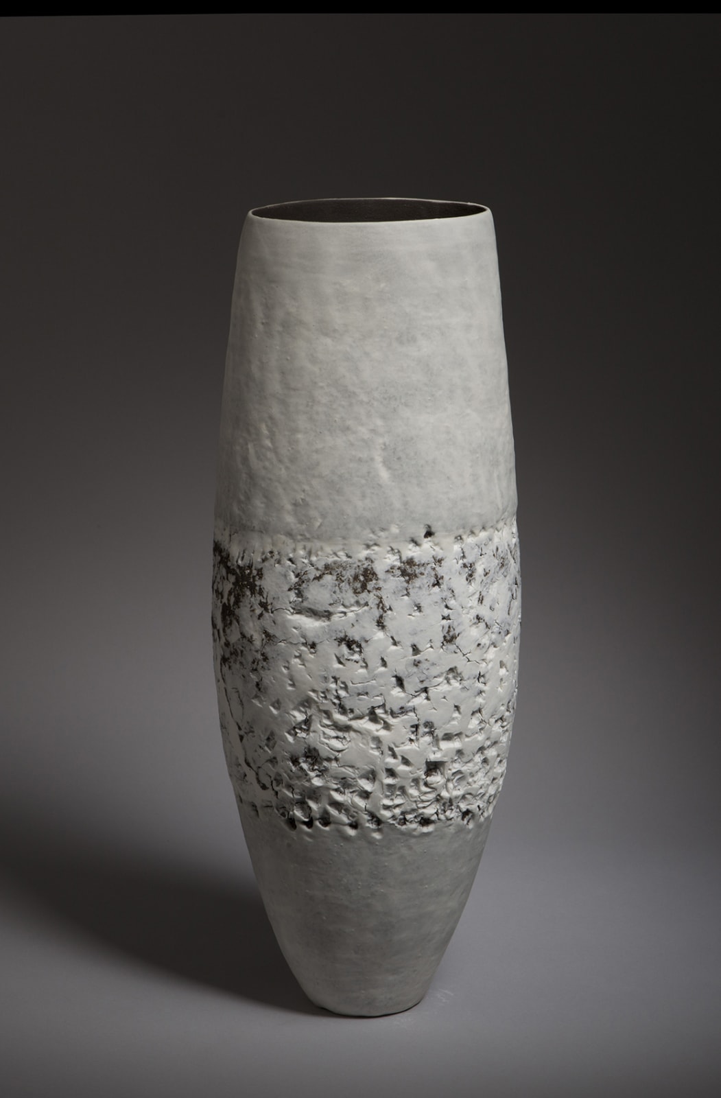 Gabriele Koch, Tall Porcelain-textured Vessel, 2021