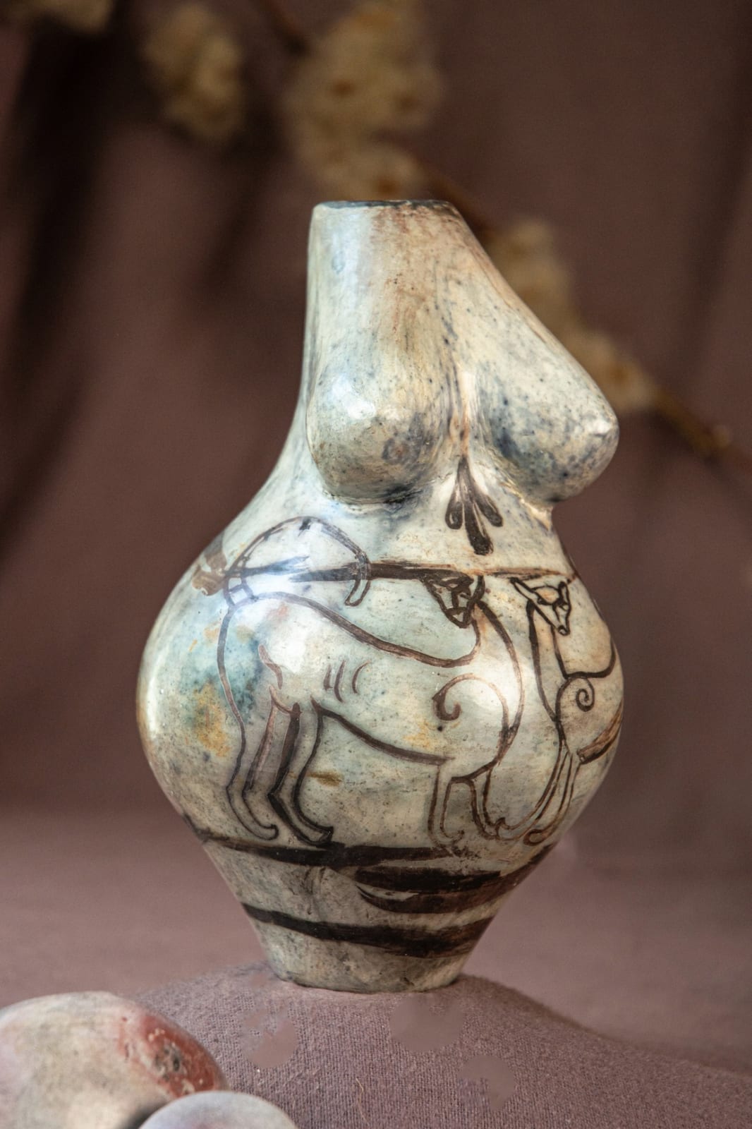 Rhiannon Petrucci, 'Rebirth' Small and Plump Goddess Vessel, 2025