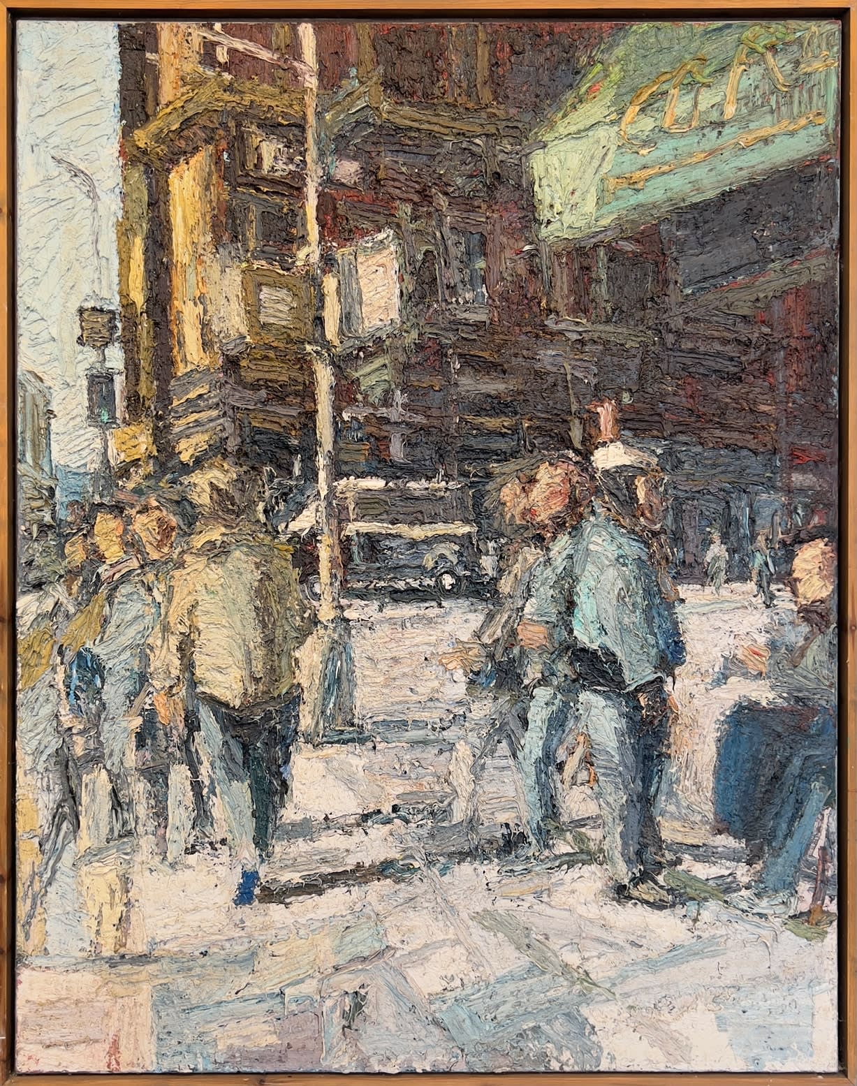 Jake Attree RA, Manhattan: Sunlit Corner II