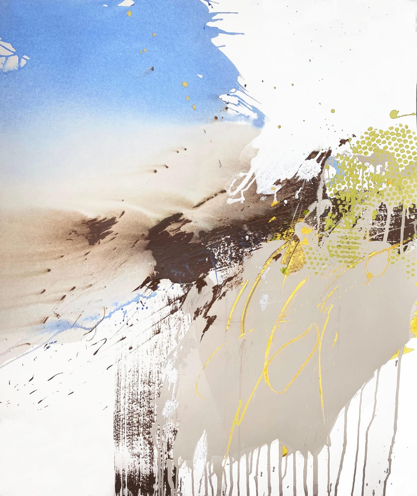 Sam Boughton, Spring Sky at Morvah, 2024