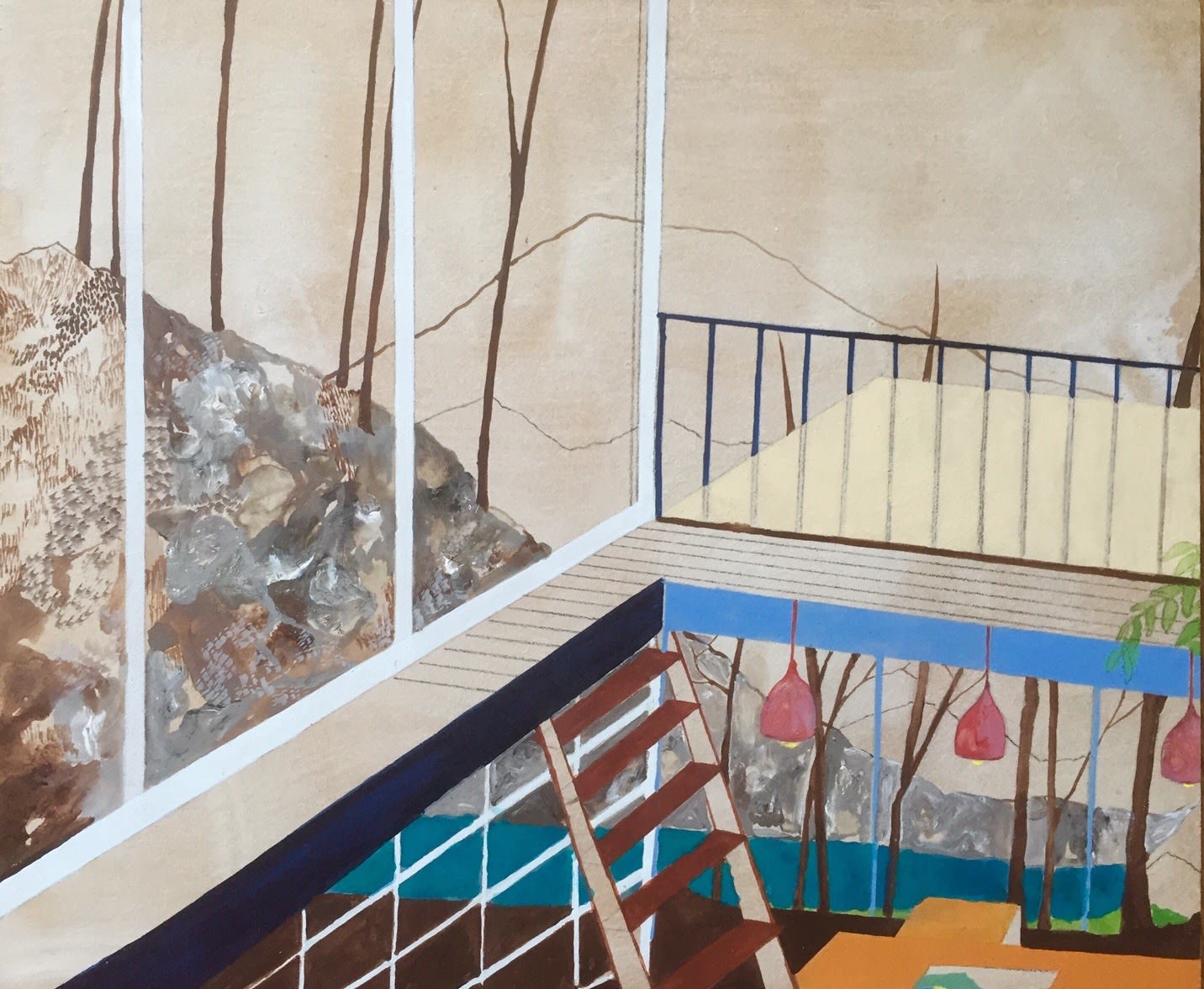 Charlotte Keates, Terrace, 2016