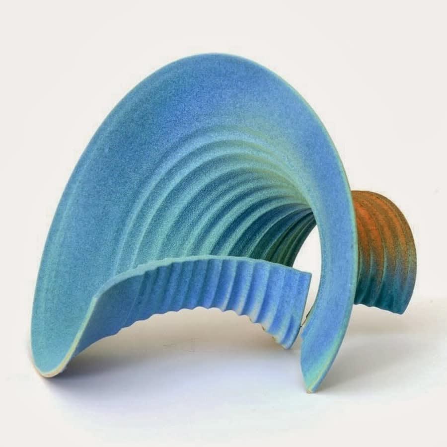 Stephanie Wright, Deep Blue Wave, 2018