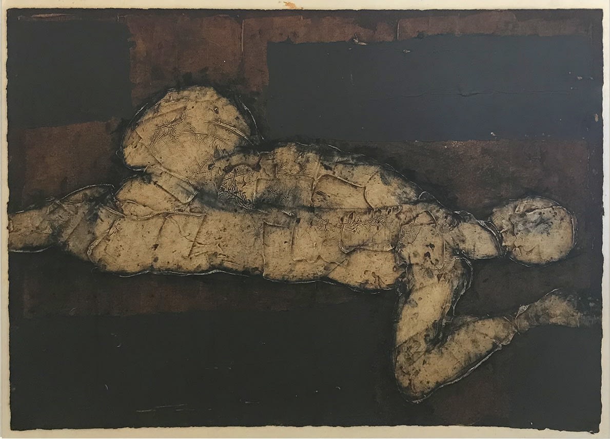 John Emanuel, Reclining Nude, c 1980s