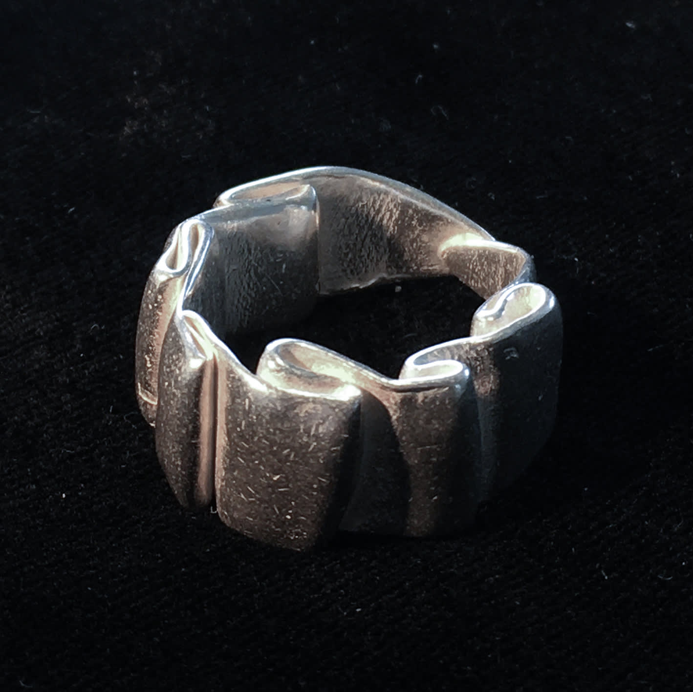 Helen Feiler, Silver 'Wave' Ring, 2019