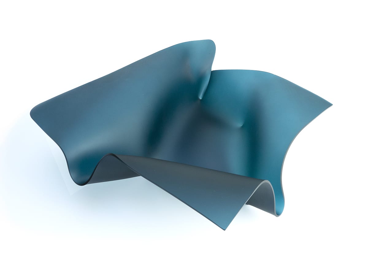 Lisa Pettibone, Teal Fold 7, 2021