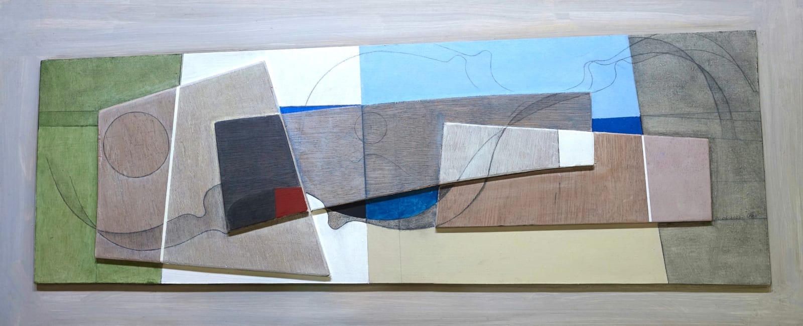 Patrick Haughton, Harbour Fugue 1: Newlyn, 2023