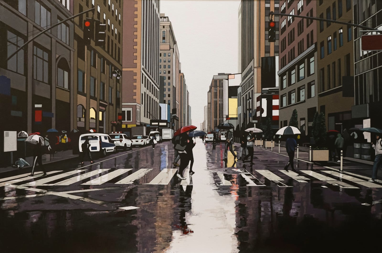 Neil Douglas, Rainy Day NYC, 2022