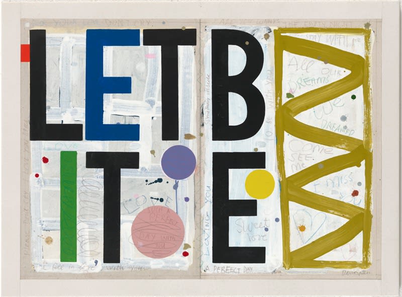 David Spiller, Let It Be - All Our Dreams, 2015